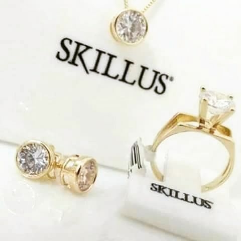 Skillus Jóias - Brincos incríveis folheados a ouro e com un ano de ...