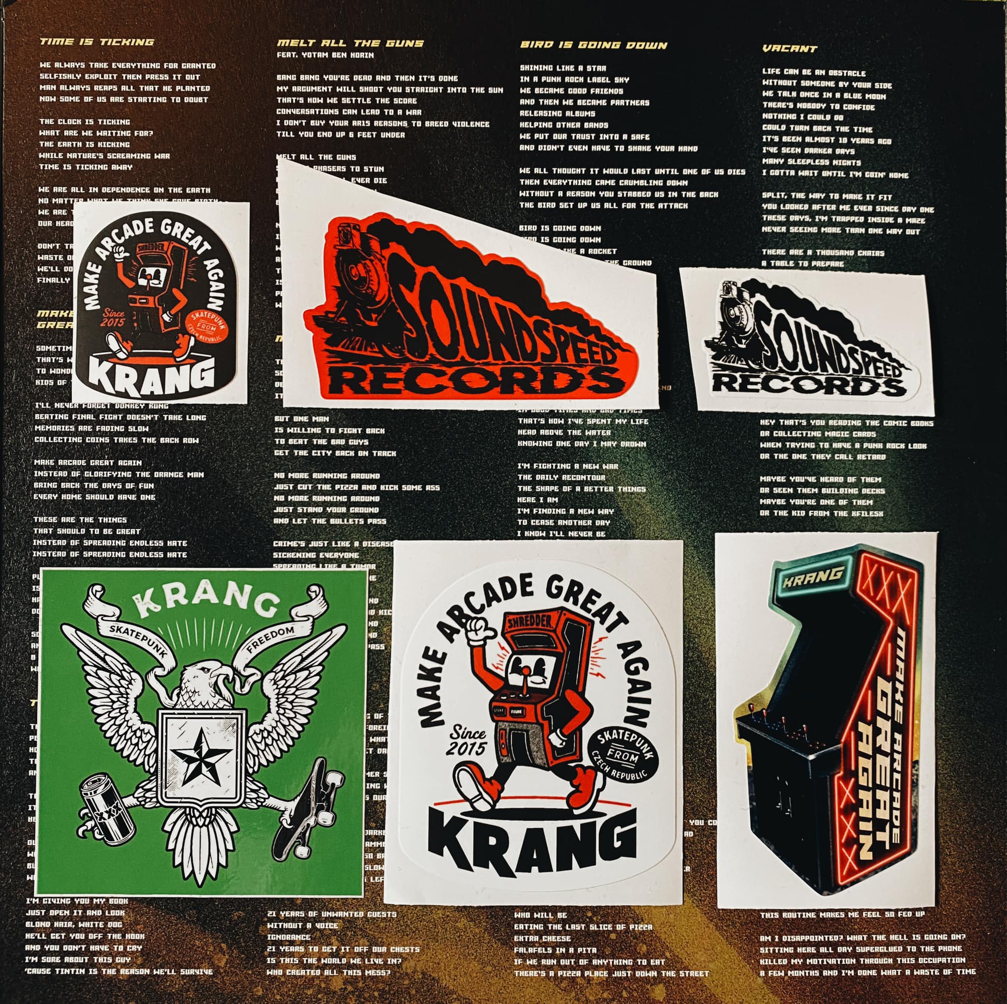 Krang records and various items have arrived! ︎ excitement! Thank