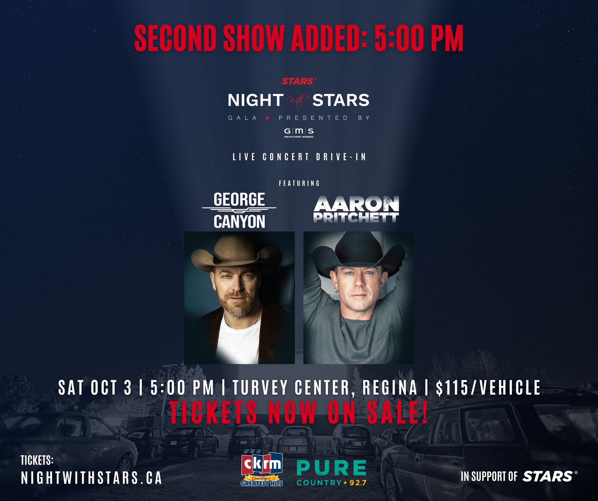 Night with STARS Drive-In Concert