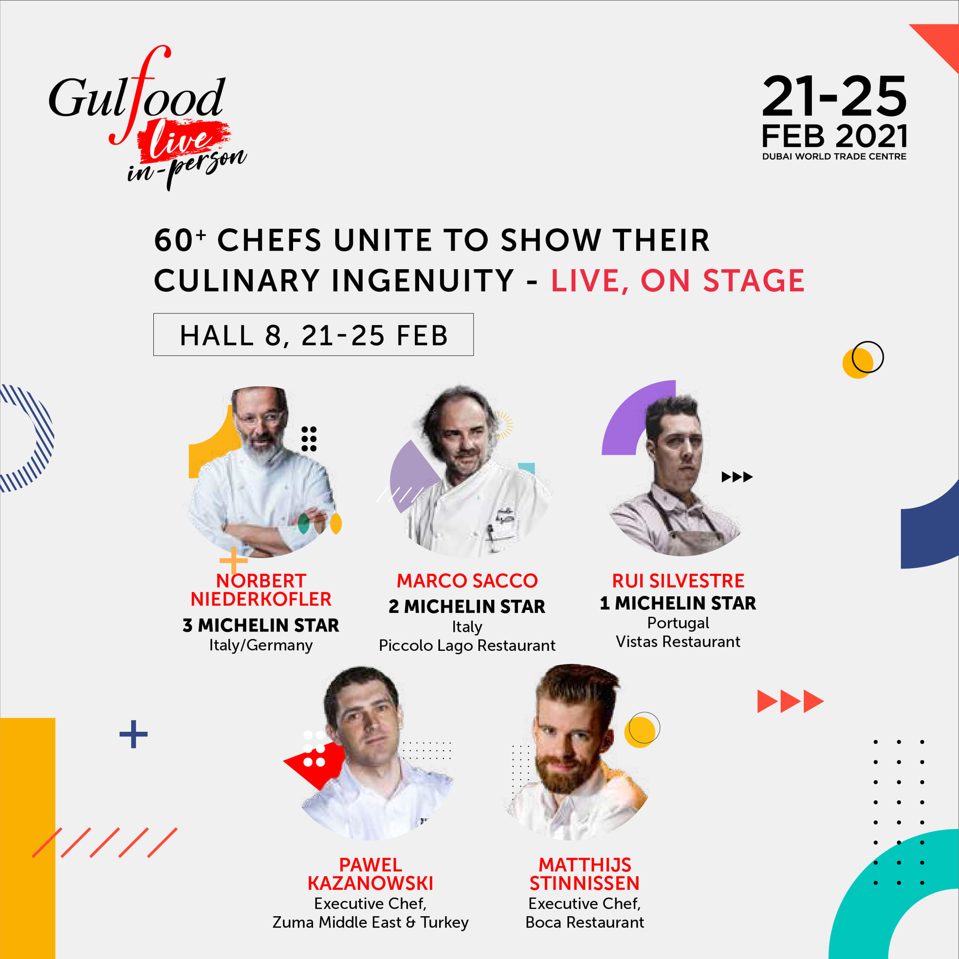 Gulfood - When it comes to food, you have to smell it, taste it, and ...
