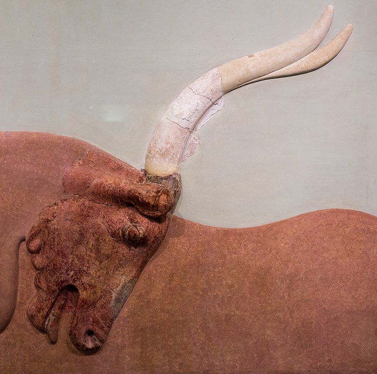 Ancient Civilization and Archaeology | Bull Relief Fresco | Facebook