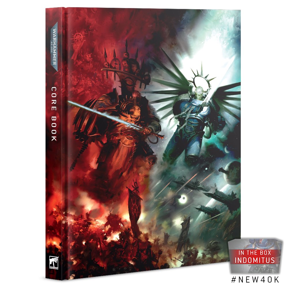 The limited edition of the new Warhammer 40,000 Core Book is a