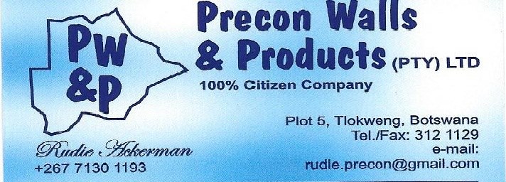 Precon Walls & Products | Gaborone