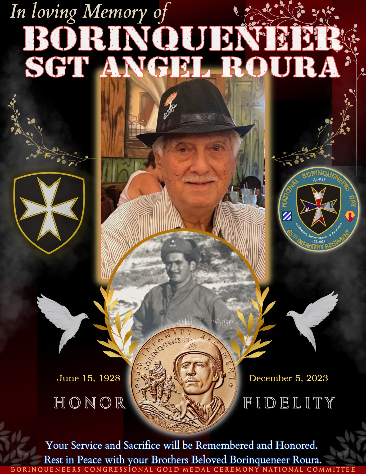 Borinqueneers - We share the sad news Borinqueneer Sgt. Angel Roura ...