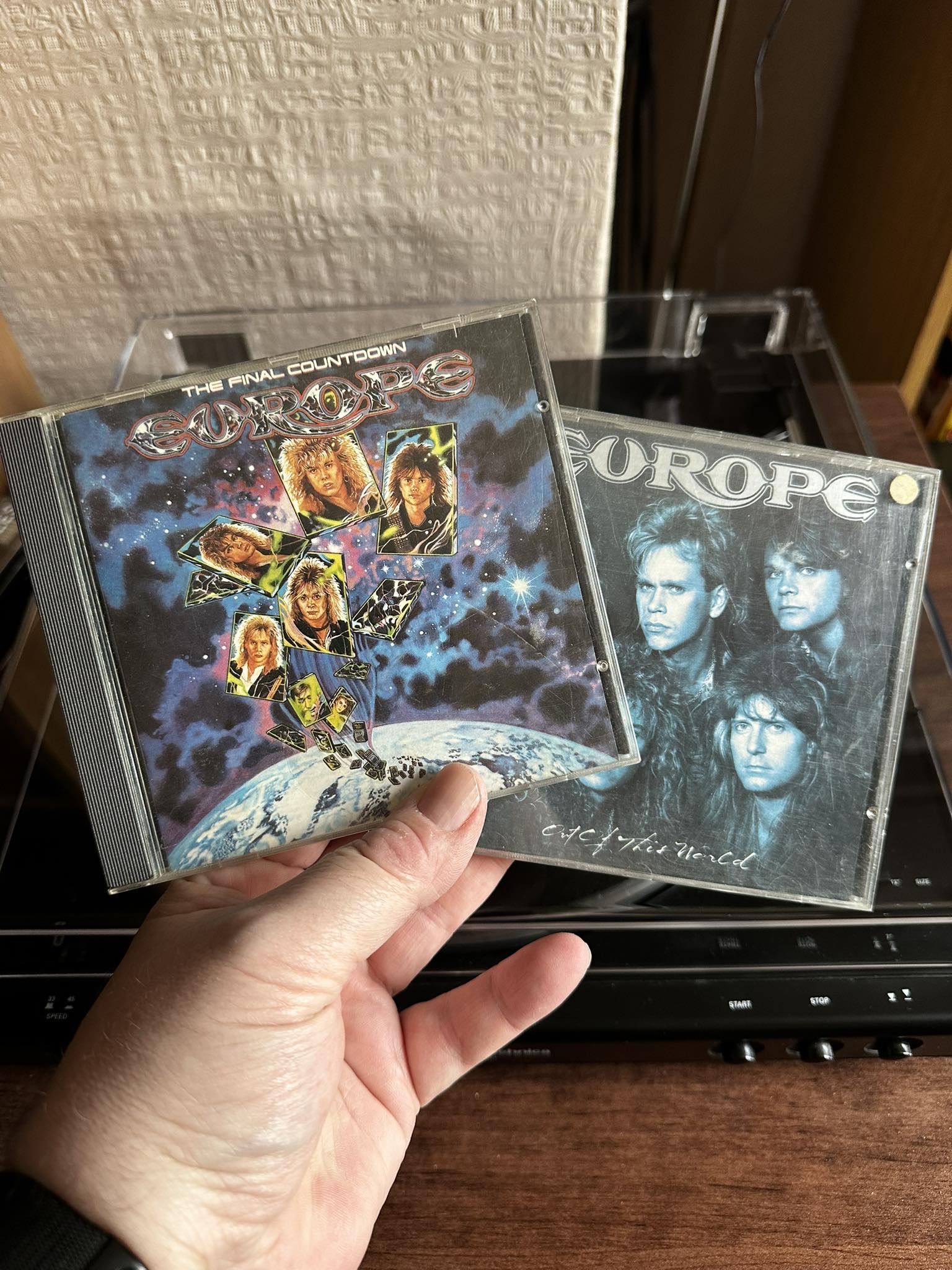Europe's live album 'Almost Unplugged' released 18 years ago