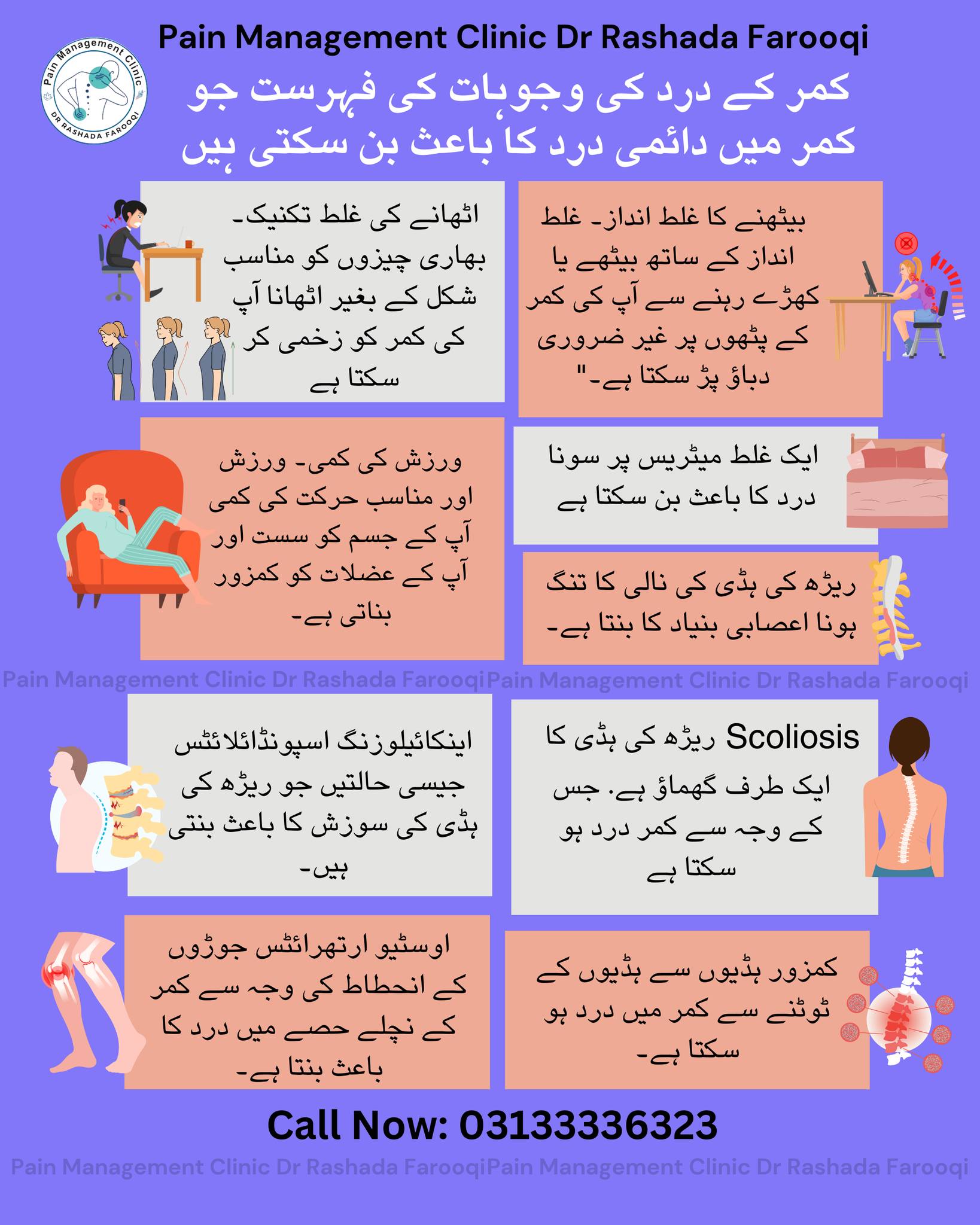 Pain Management Clinic Dr Rashada Farooqi