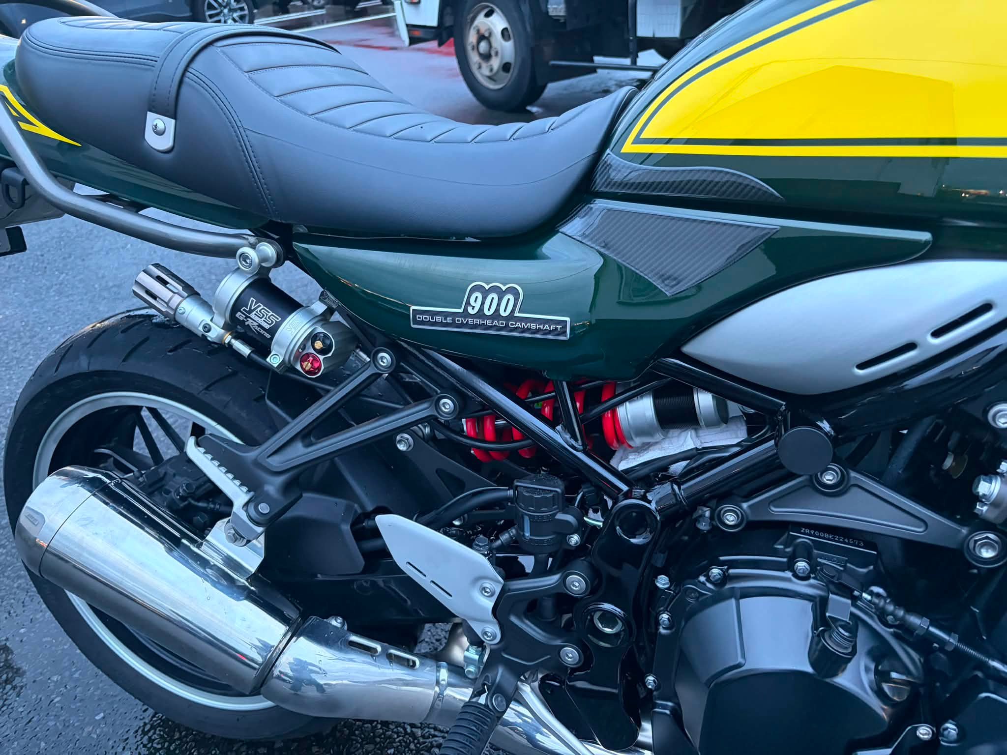 Ninja1000のリヤサス移植して試走してまいりました💡 z900rs cafeを