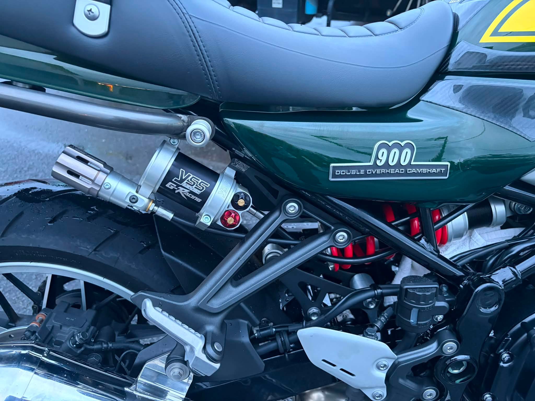 Ninja1000のリヤサス移植して試走してまいりました💡 z900rs cafeを