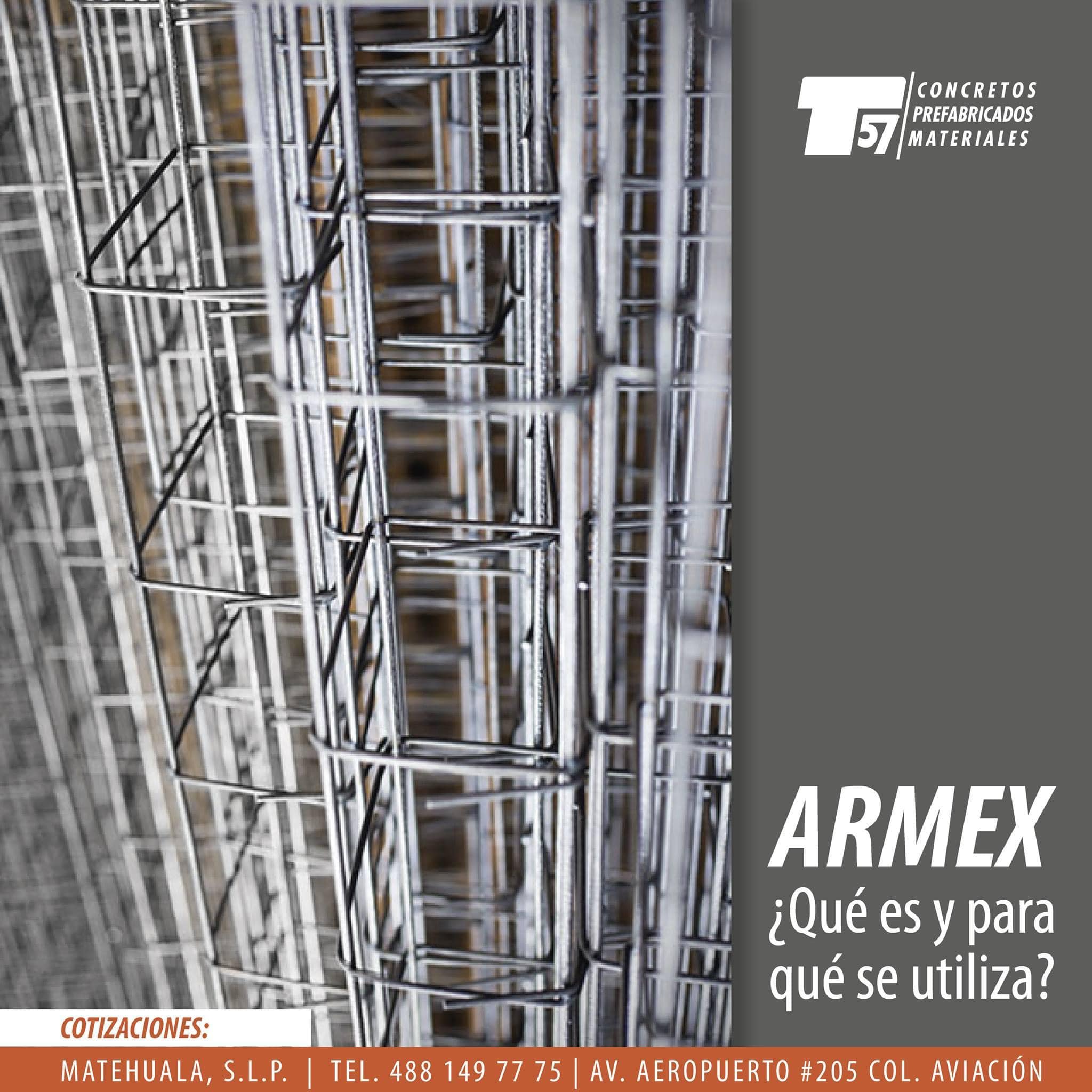 Triaco 57 - El ARMEX es utilizado como refuerzo en... | Facebook
