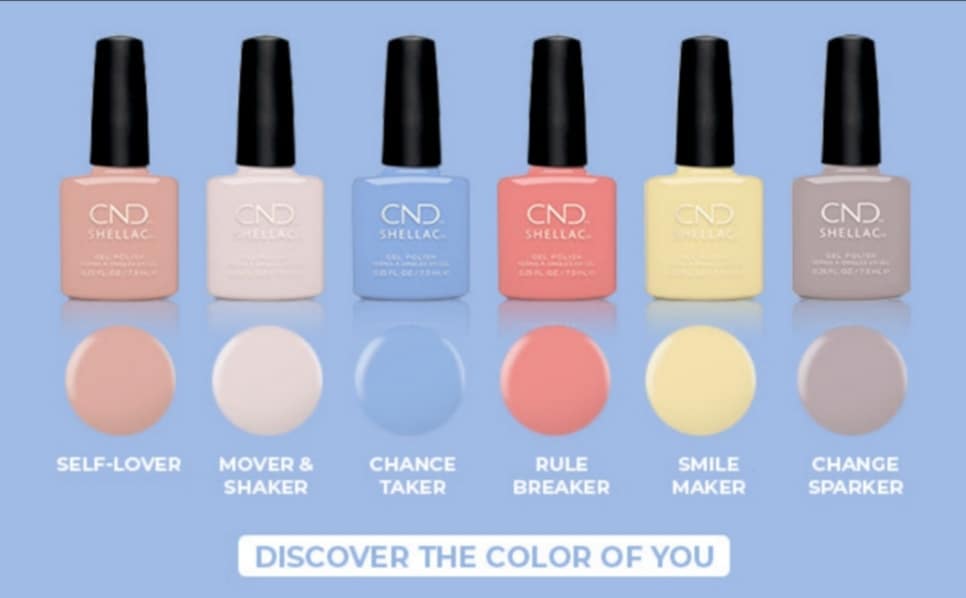 New Spring 2021 Shellac colours!... - Vanity Beautiful