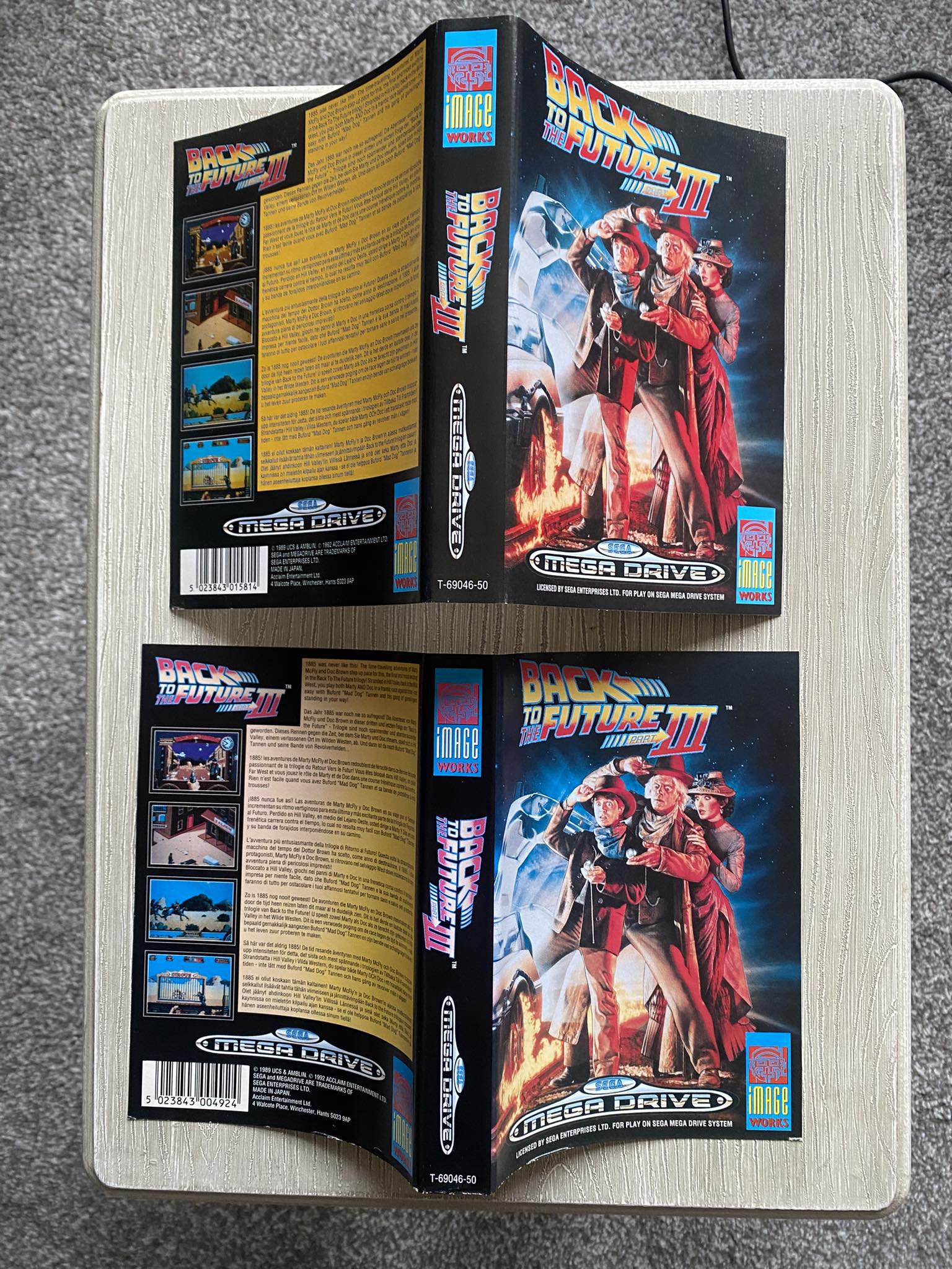Back to the Future III Sega game review