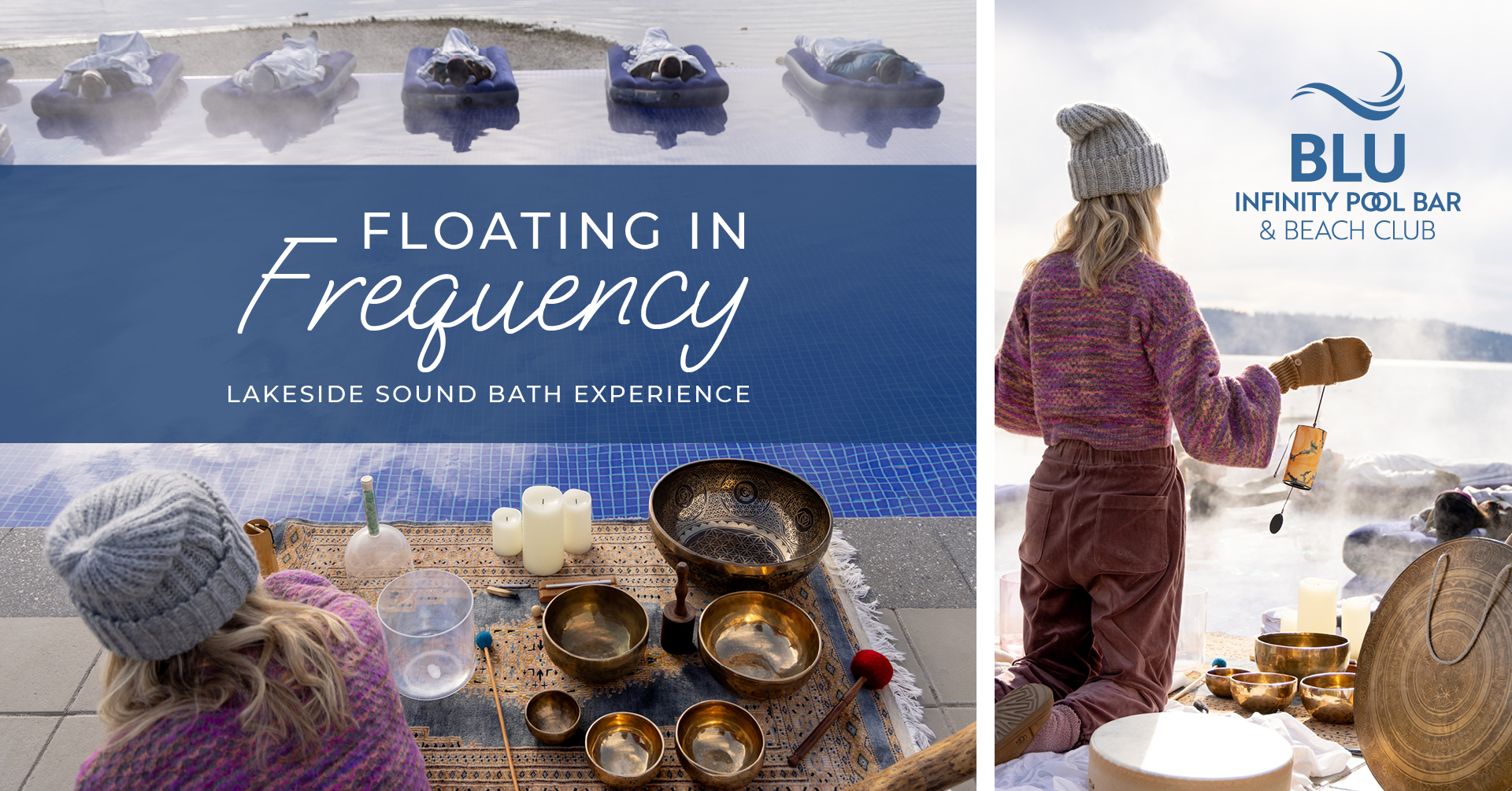 Floating in Frequency: A Lakeside Sound Bath Experience