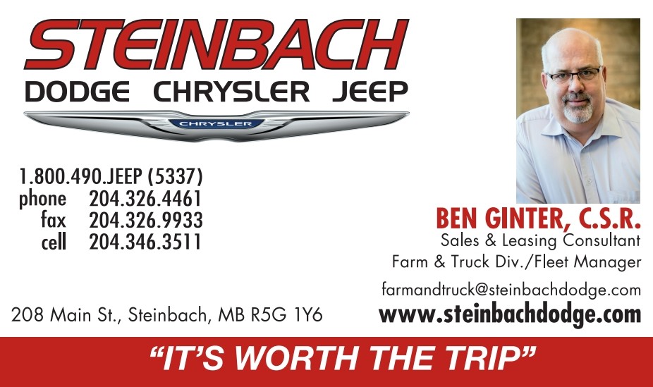 Ben Ginter - Your Vehicle Sales & Leasing Agent | Steinbach MB