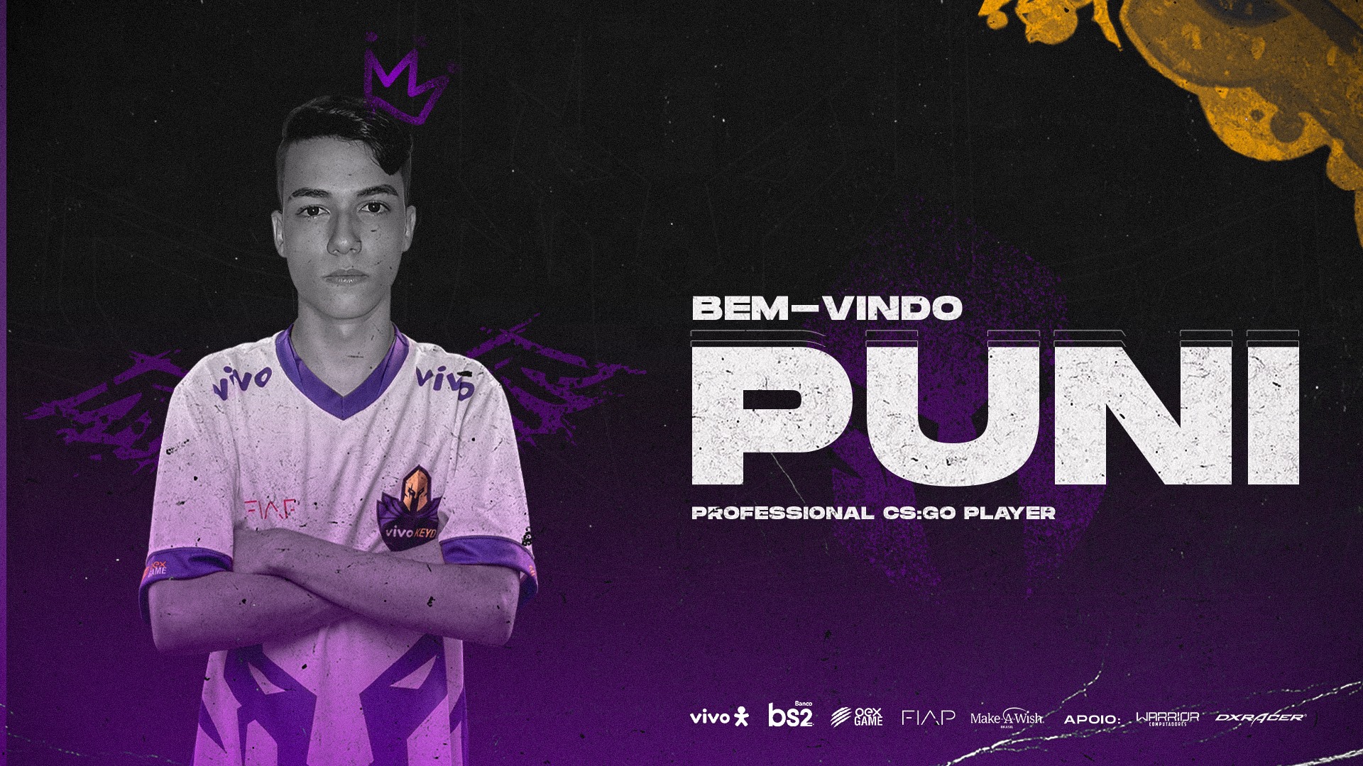 Vivo Keyd Stars - [CS:GO] O último jogador que faltava...