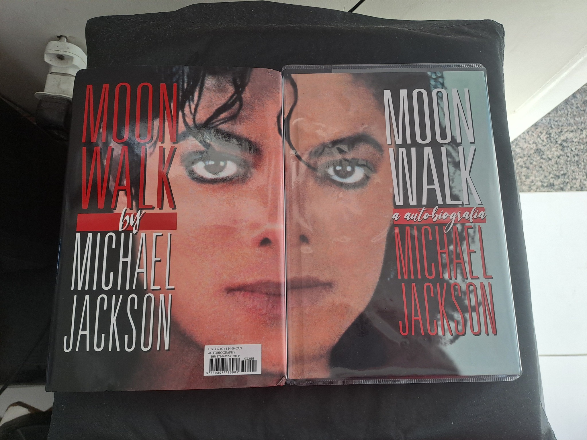April 20,1988 - Michael Jackson's autobiography, 'Moonwalk', was