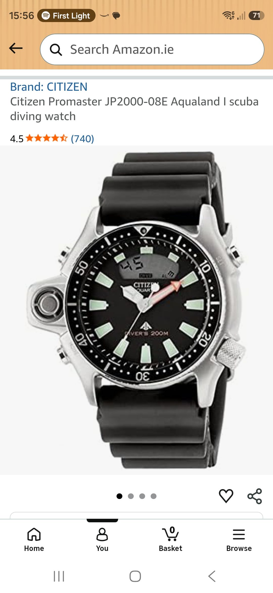 Where to buy vintage Aqua Promaster depth gauge cover in UK for