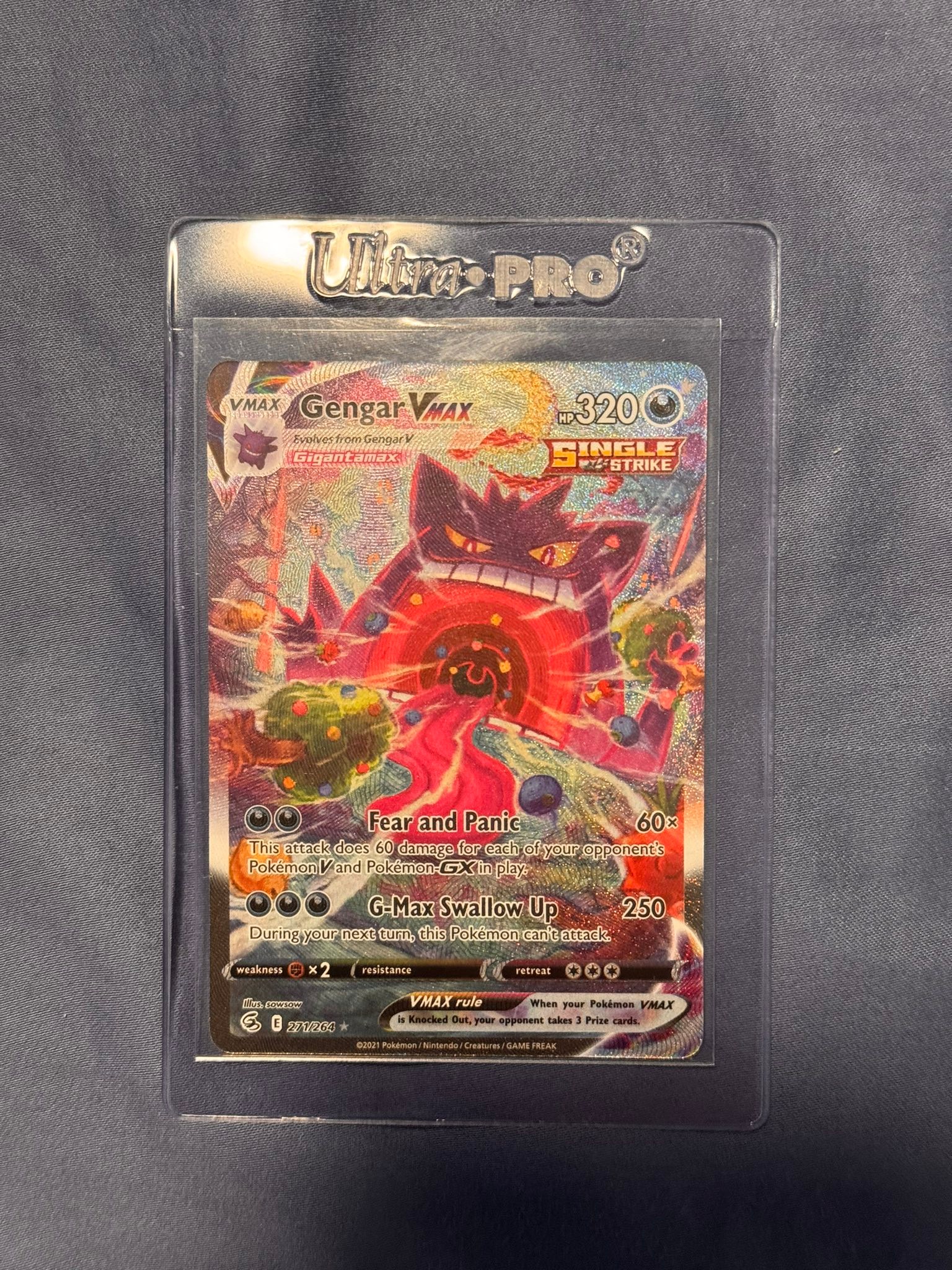 torn pokemon card - Staryu 120/165 - Pokemon 151 - Reverse Foil failed rip test.... well i