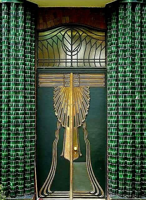 Peter Behrens' house in Darmstadt, Germany, example of Jugendstil