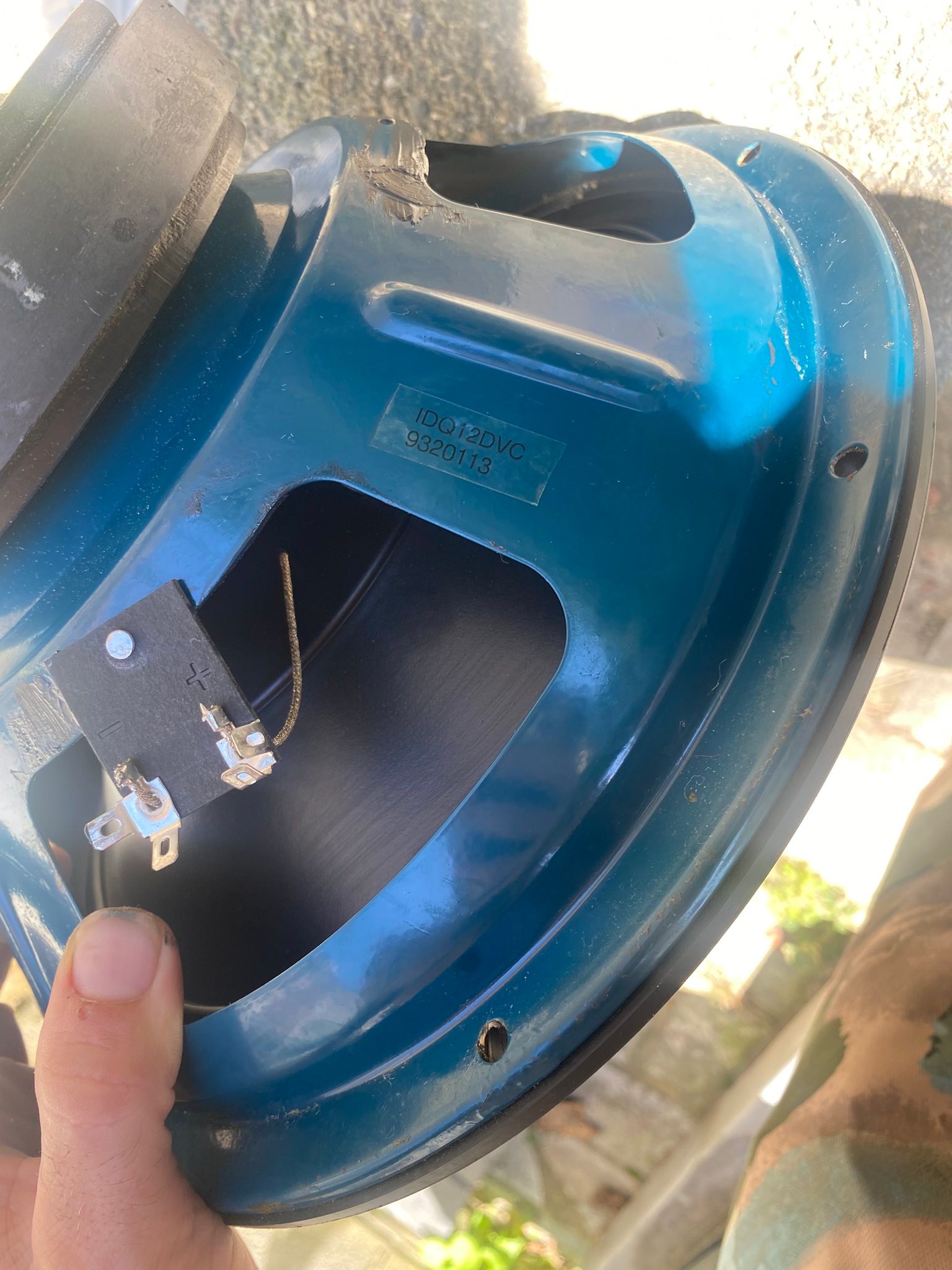 What version are IDQ 12 DVC subs with black logo and blue basket?