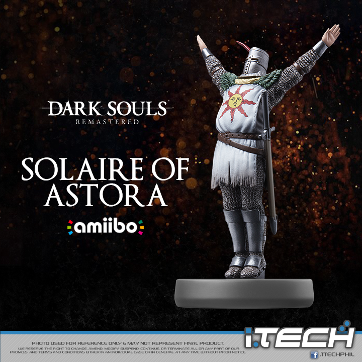 Itech Cebu Praise The Sun Amiibo Solaire Of Astora Dark Soul Available Today At Itech Cebu Solaire Of Astora Is A Warrior Of Sunlight Who Appears Throughout Dark Souls Use