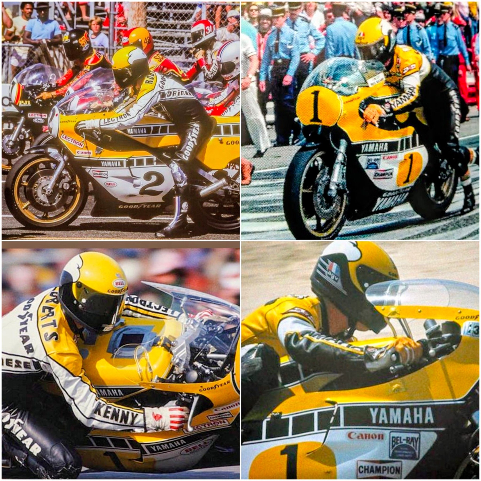 Tadahiko Taira 1982 TZ Cinema De☆but 1991 YZR Final year .