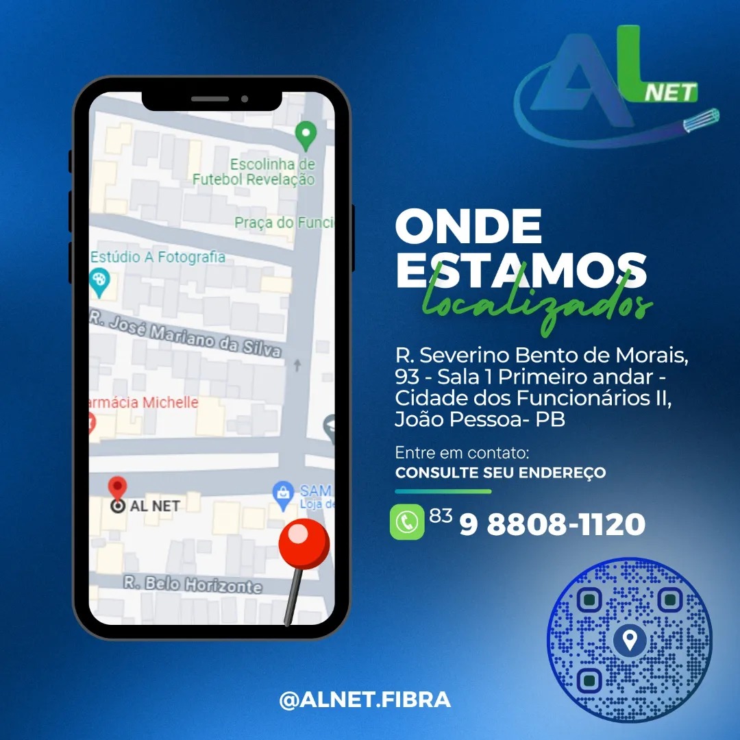 Al Net Internet Fibra Óptica | João Pessoa PB