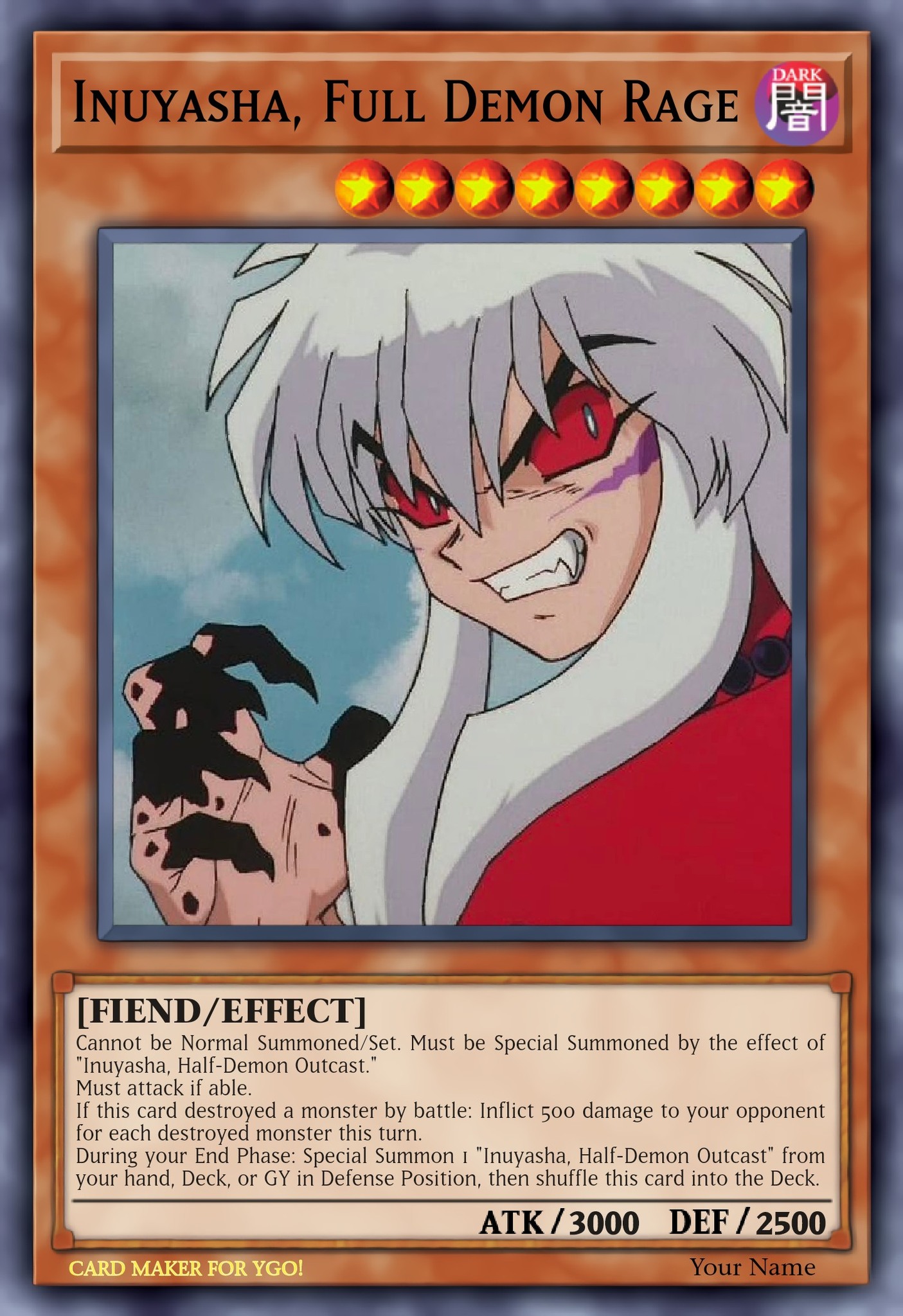 inuyasha yugioh cards Great Eastern Entertainment this print combines outstanding visuals with great value The first in a long