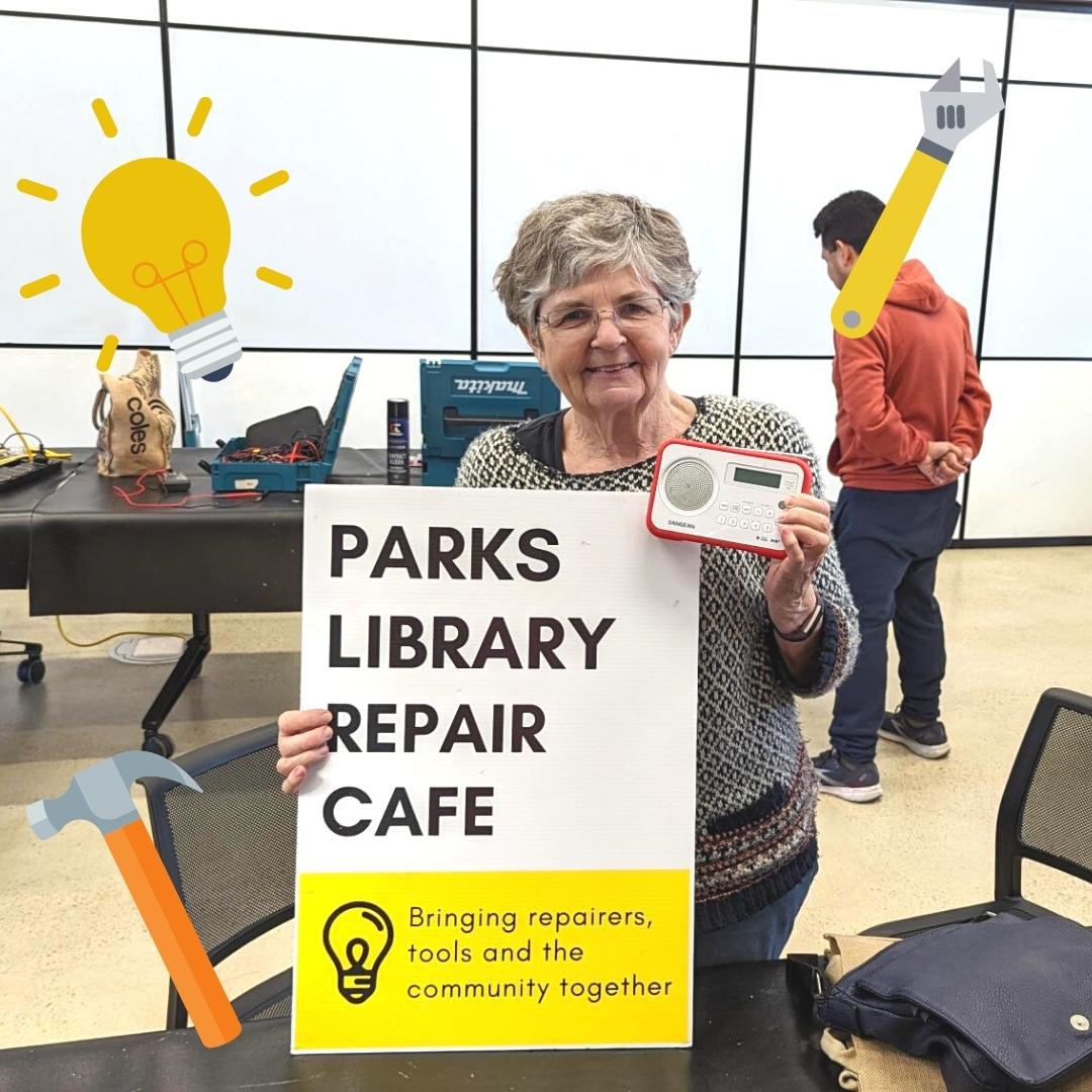 The Repair Cafe is a welcoming... - City of PAE Libraries
