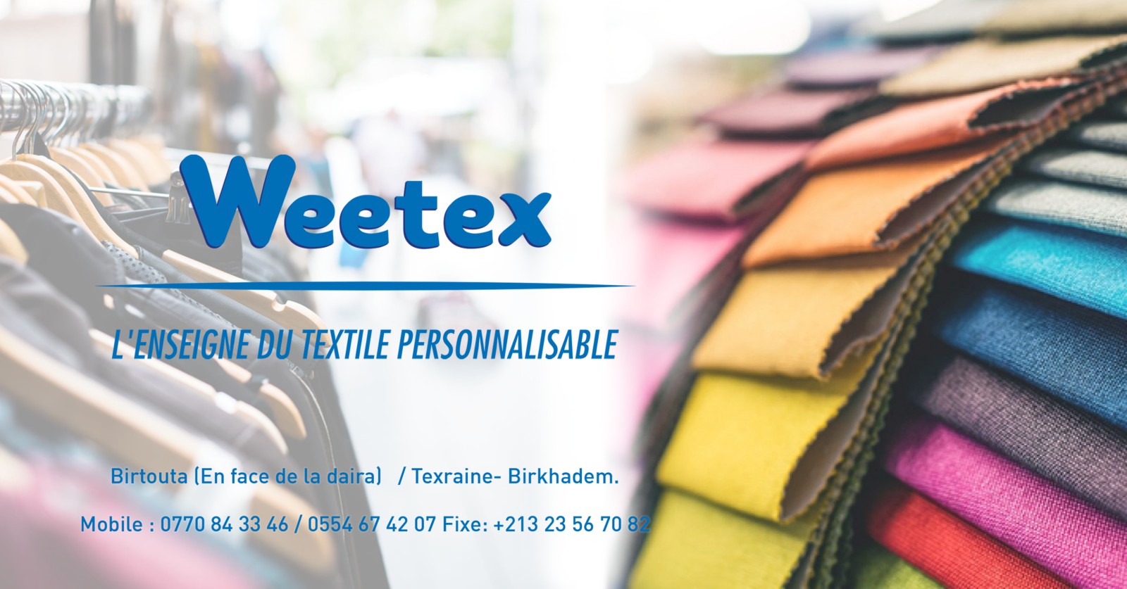 Weetex-Atelier de confection | Tixeraïne