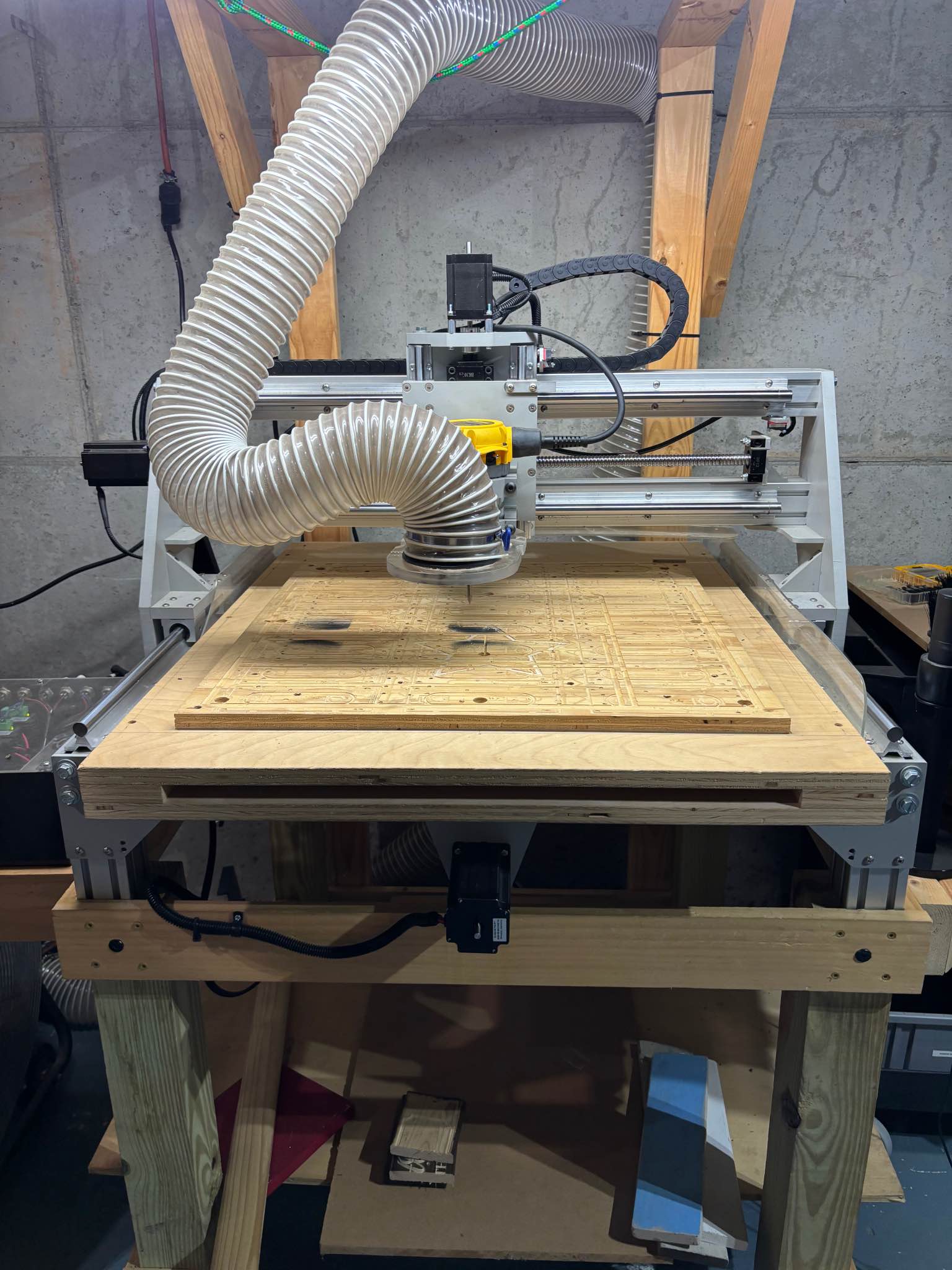 Mill Right CNC M3 Wood Router w/Dust Collector & Table Router - Routers ...