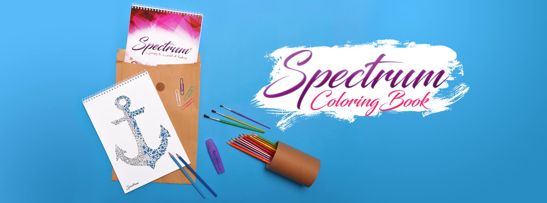 Spectrum Coloring Book