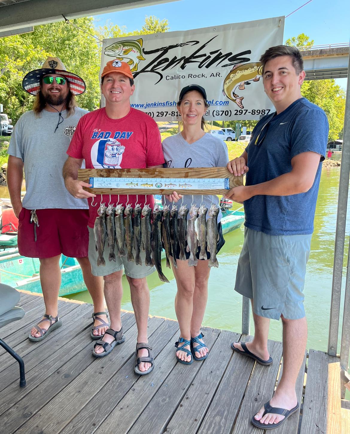 The Dunivan family... - Jenkins Fishing Service and Motel