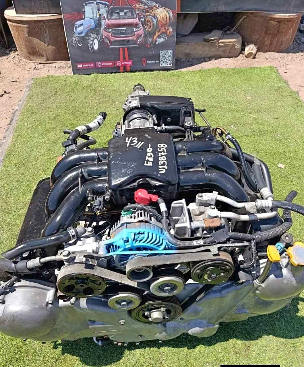 MOTOR SUBARU TRIBECA CODIGO EZ30 CILINDRADA 3.0 AÑO 2010 BENCINERO CAJA ...