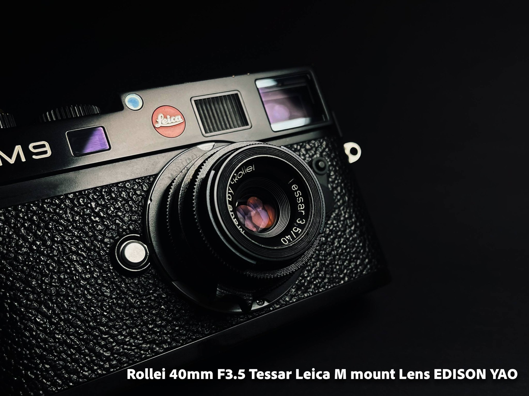 I finally completed my modification of the Rollei Tessar 40mm F3.5