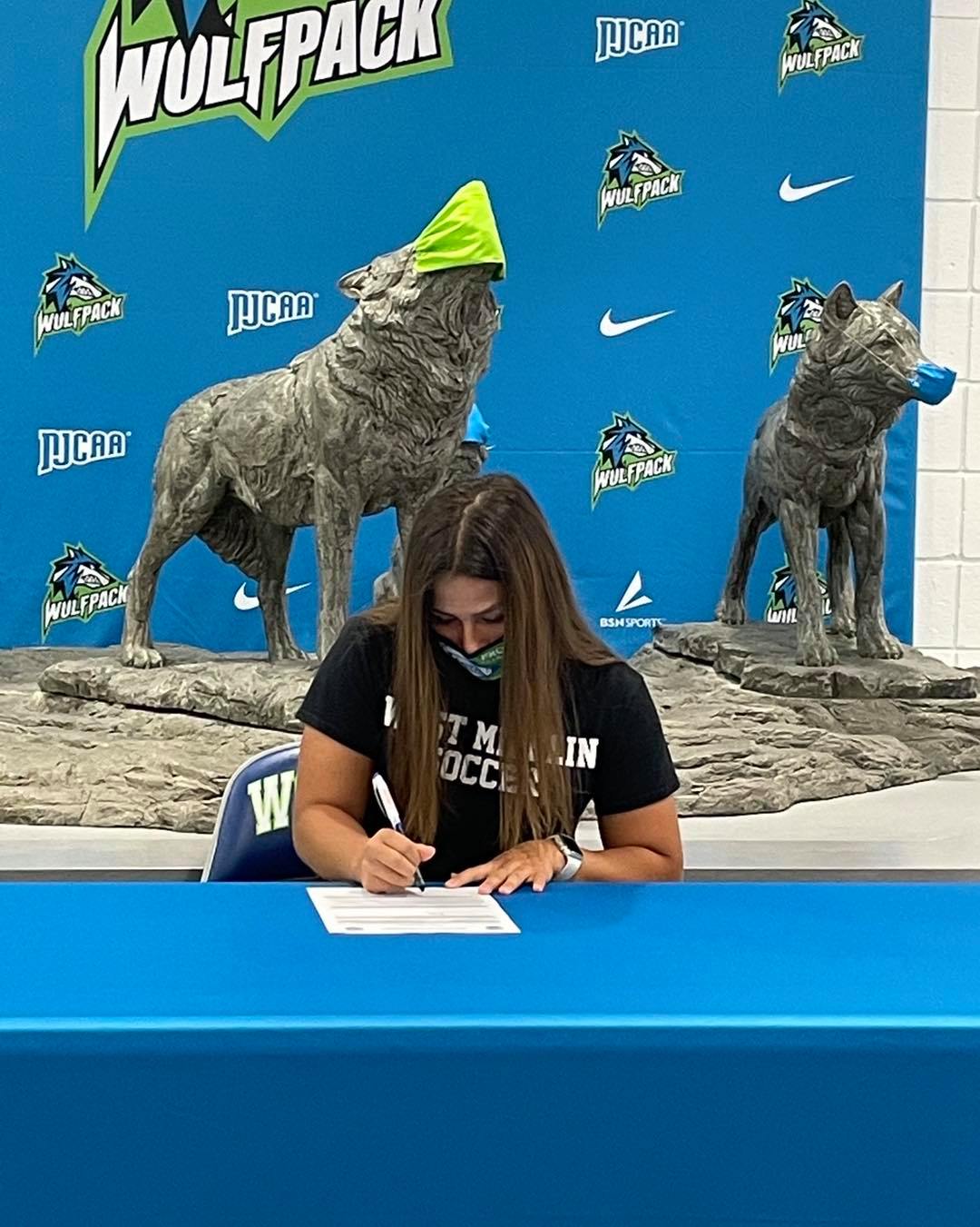 ⚽️ Ruby Rojas signs her... - West Mifflin Area High School