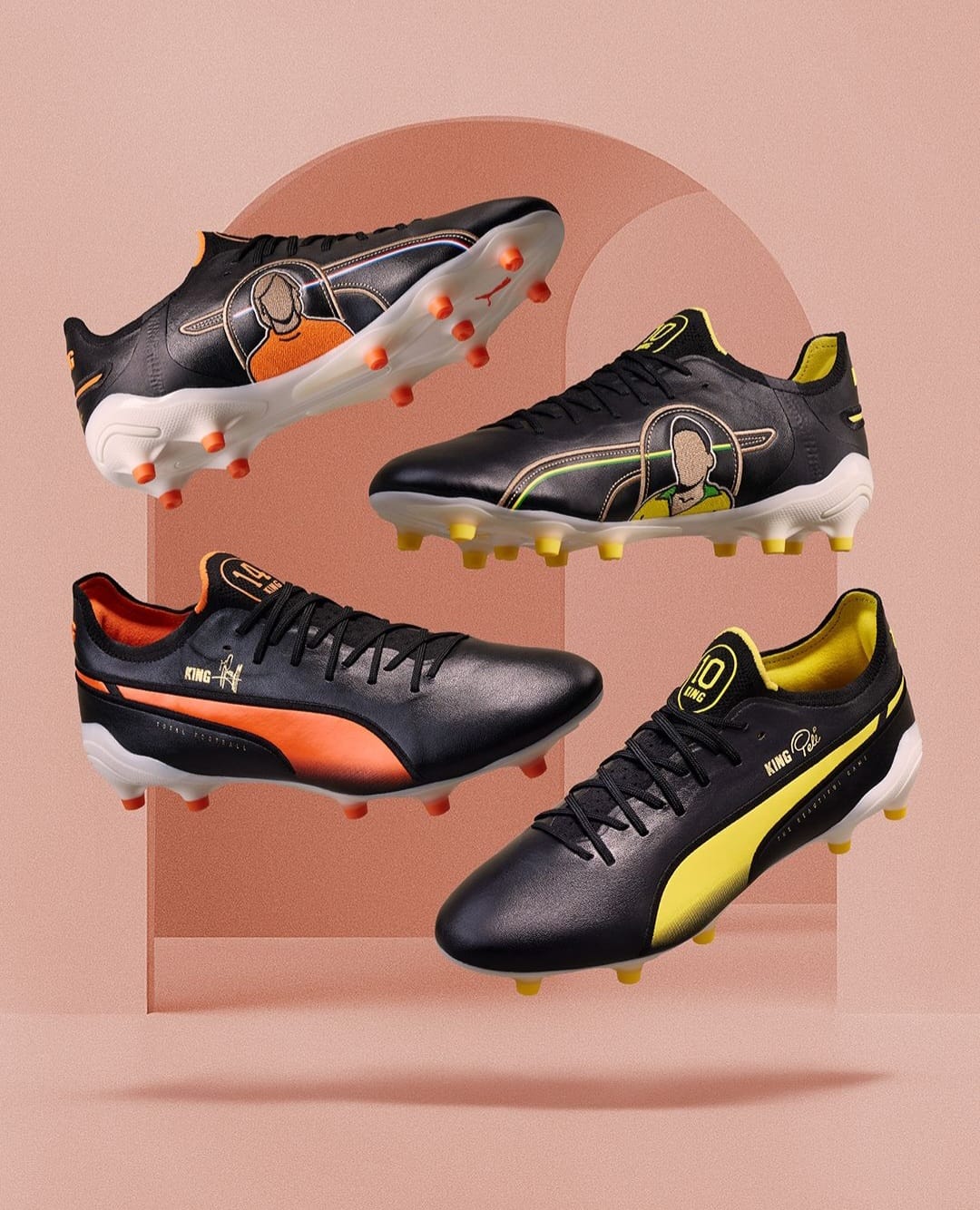シューズ Puma Soccer Cleats King Pele 10 26cm New The Pele edition of the PUMA Icon King 👑 The iconic number 10 is