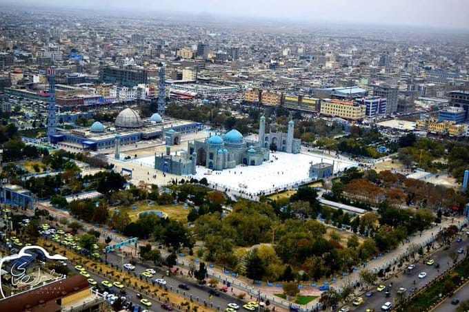 پشتون A Fascinating View Of Mazar E Sharif City In The Facebook