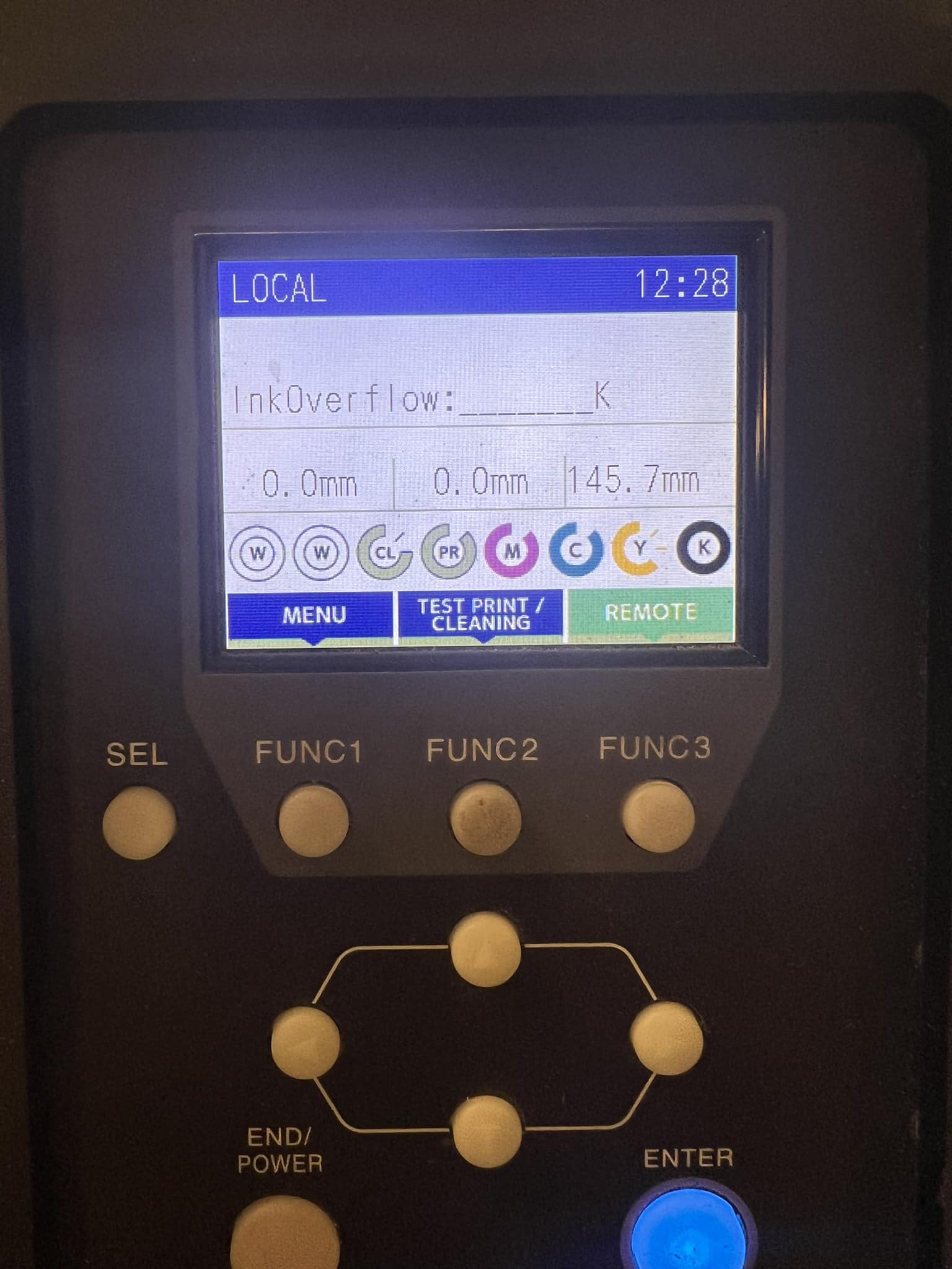 We have the ujf-7151 plus II, does anyone know how we can fix this?