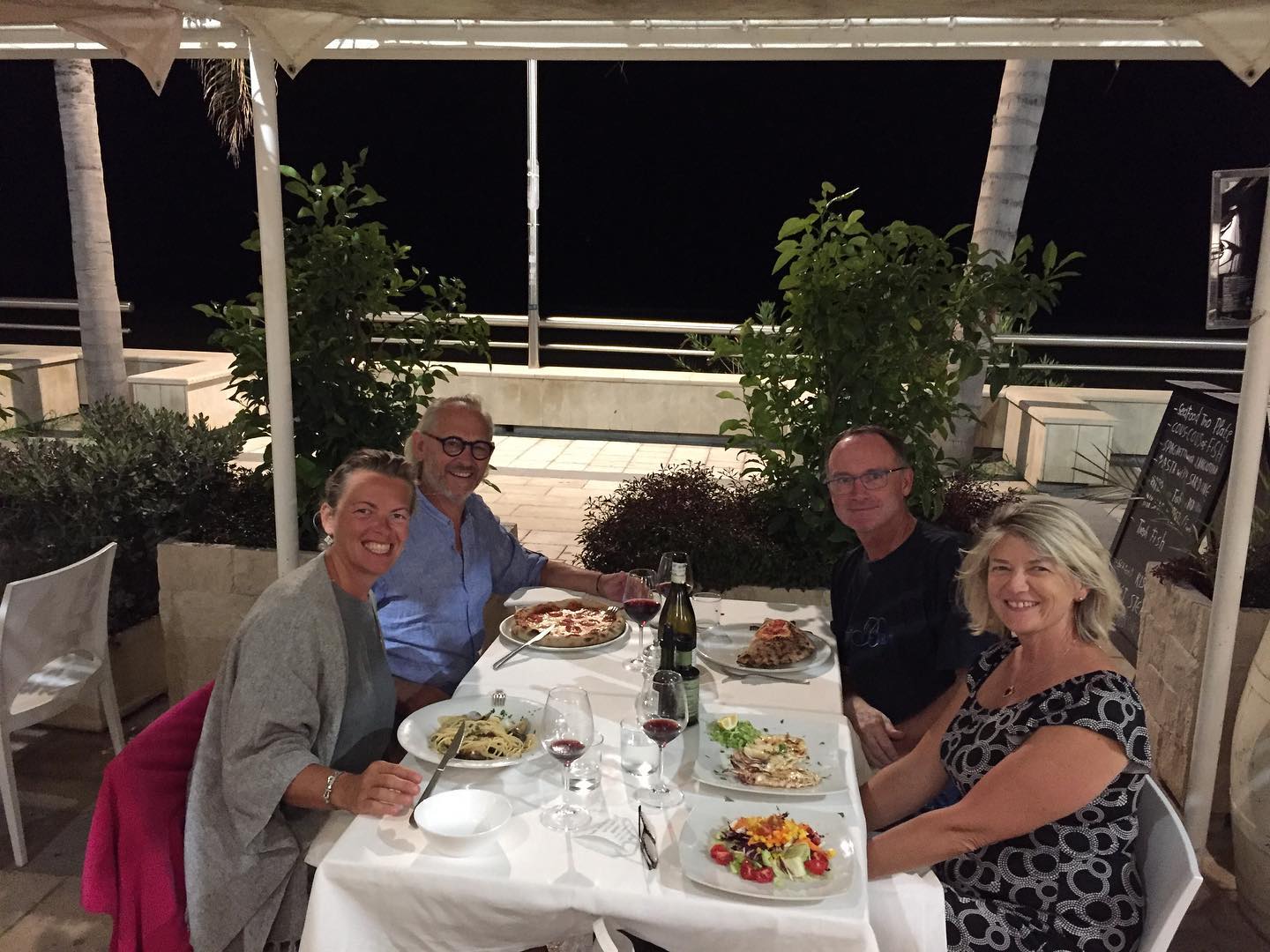Restaurant à Ragusa avec Patrick et... - Sail Away Odyssey