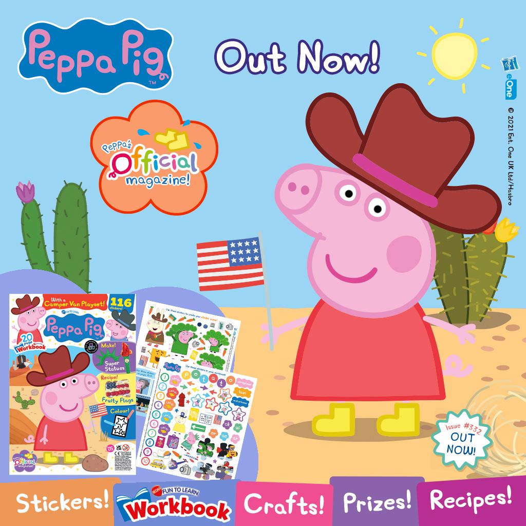 Our NEW issue of Peppa Pig magazine... - Redan Fun To Learn