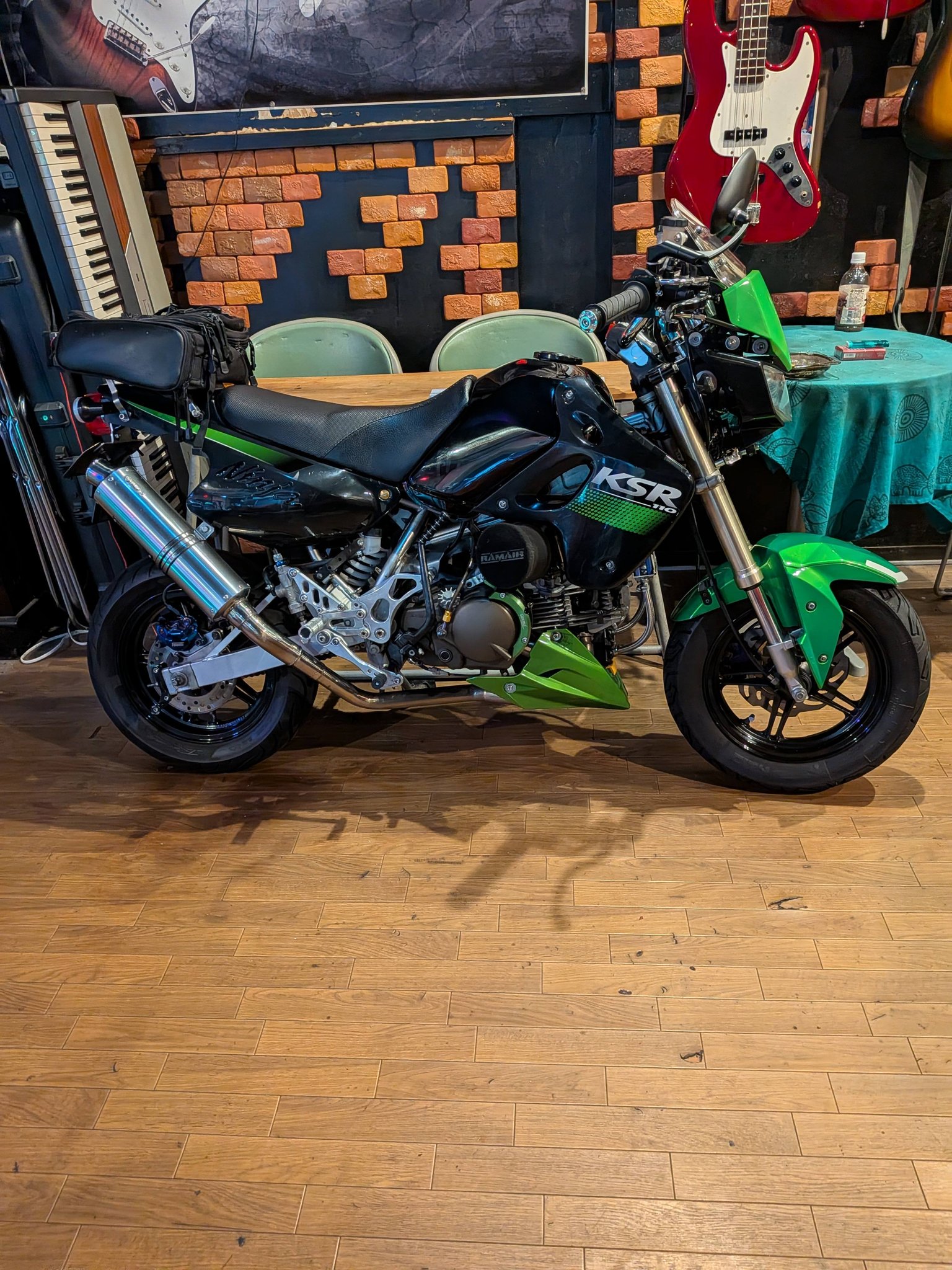 知っておられたら教えたら教えて頂きたいのですが、Z125PROとKSR110は