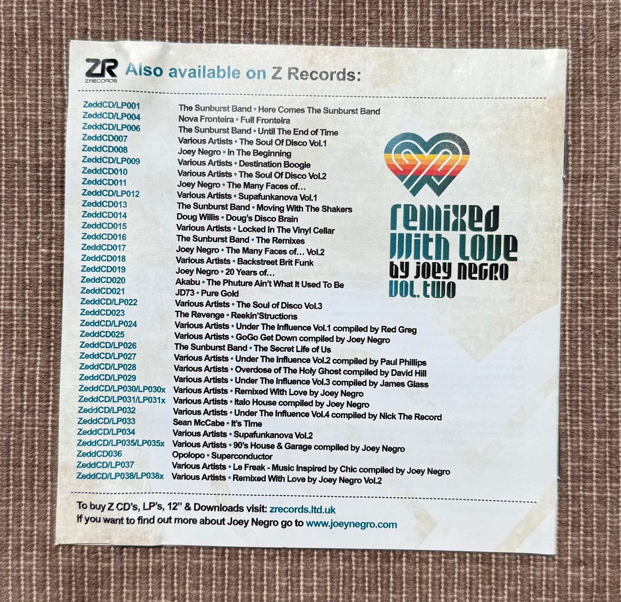 Here we have a very long Joey Negro mix! #discohouse #remix