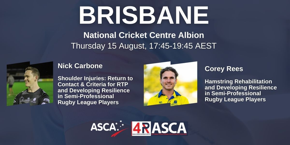 NEW... - Australian Strength and Conditioning Association