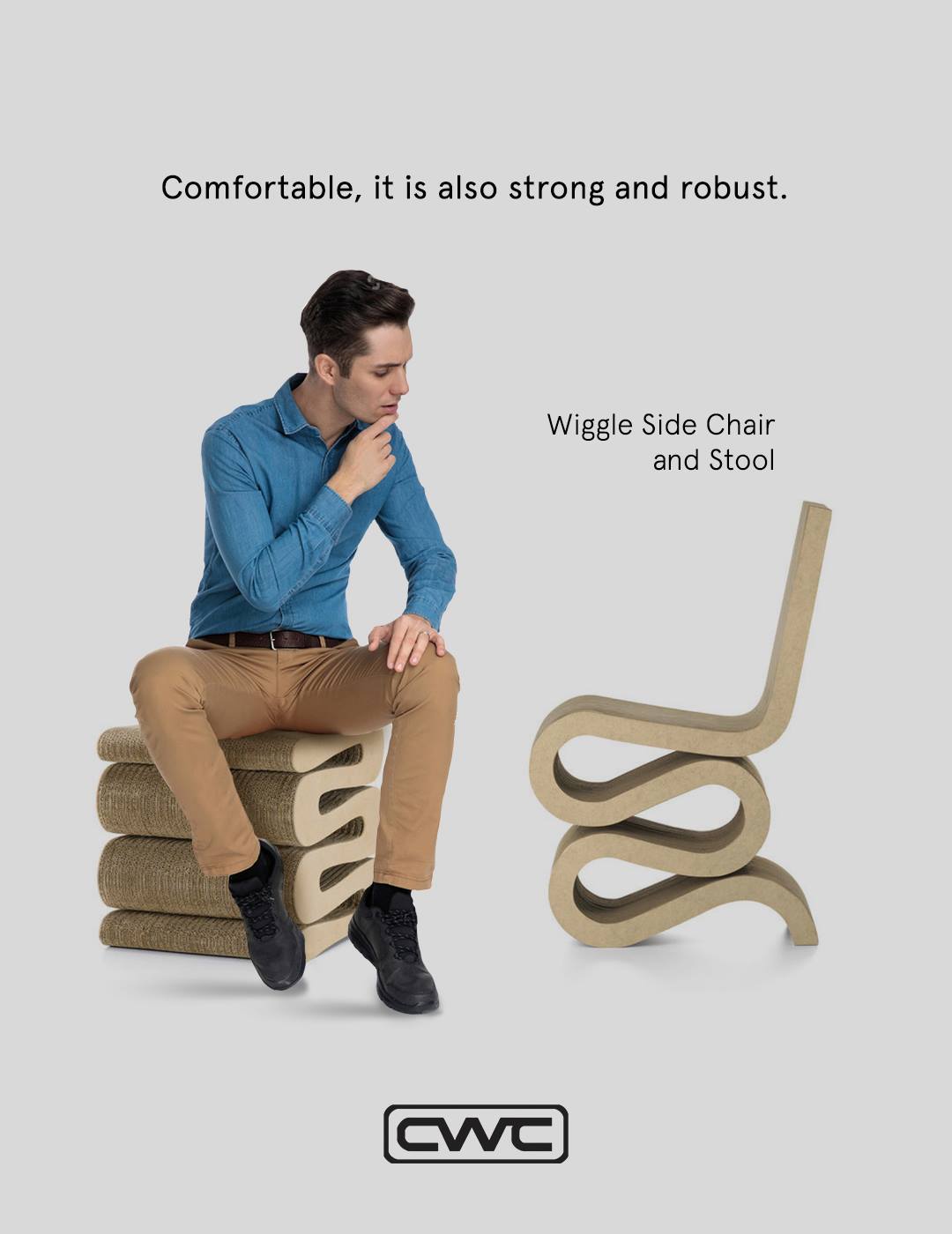 CWC Interiors - The Wiggle Side Chair is part of Frank...