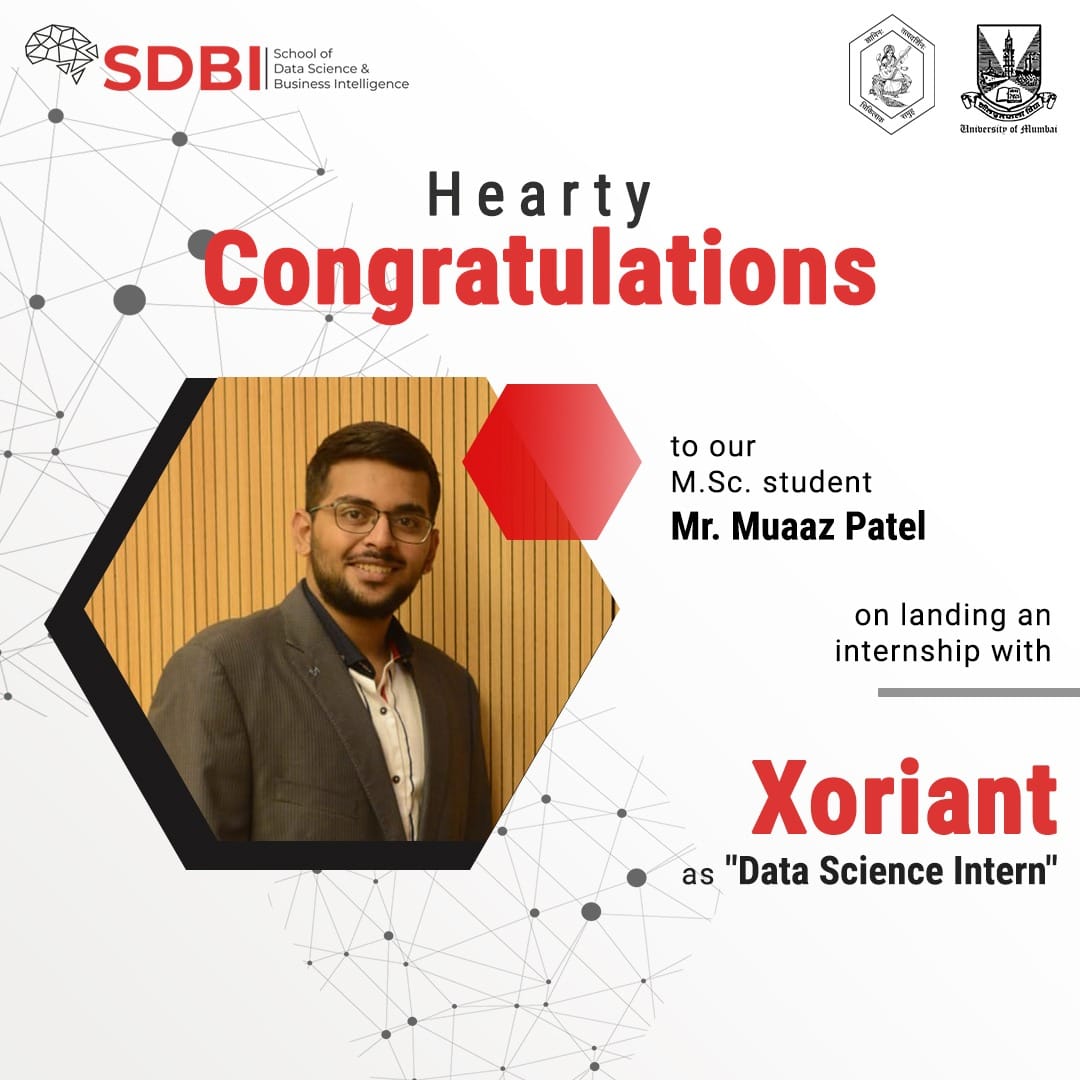 We... - SDBI - School of Data Science & Business Intelligence