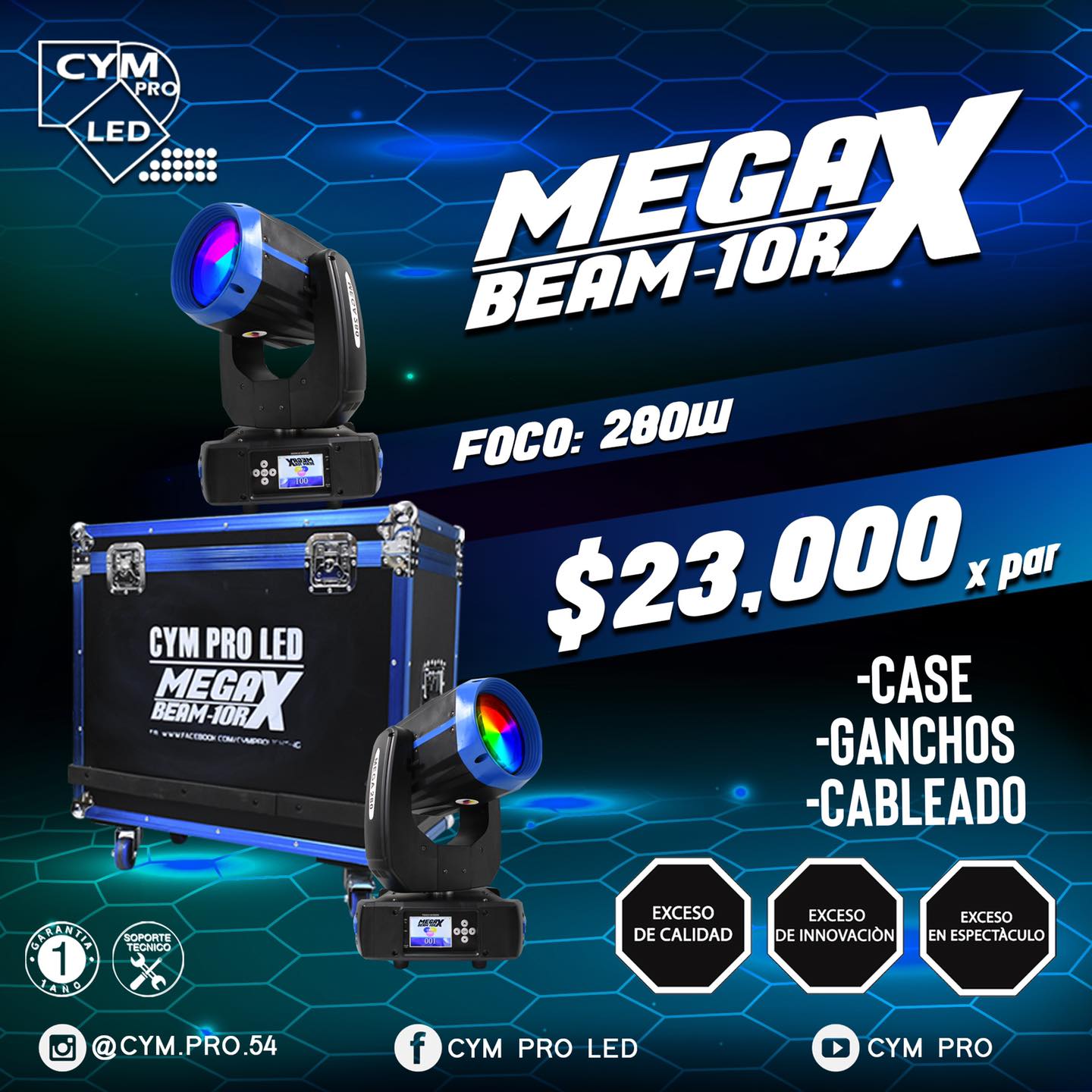 En CYM PRO tenemos la innovación en... - C Y M Pro Lighting | Facebook
