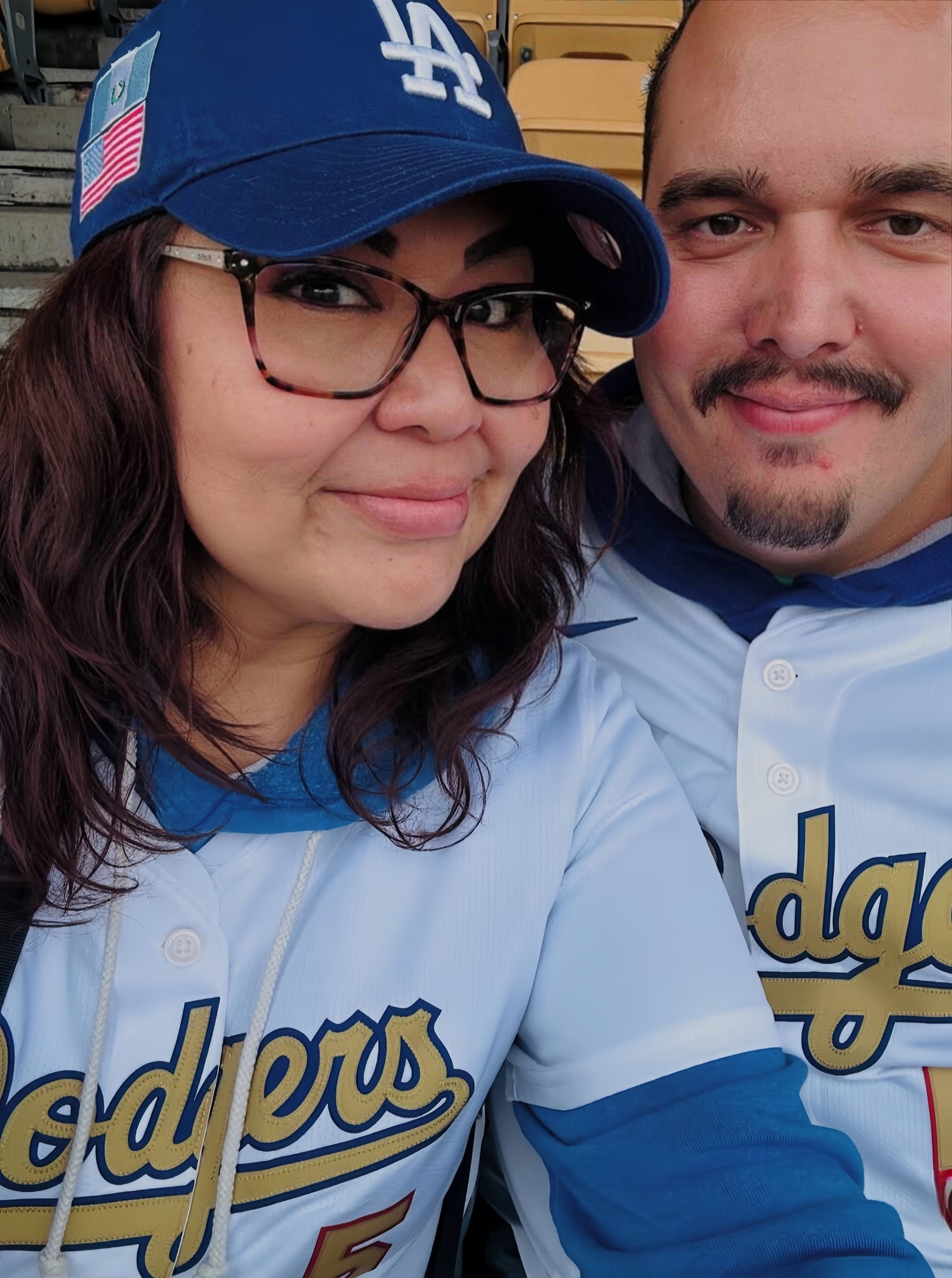 Here's a closer look at the two different Uniqlo x Dodgers shirts