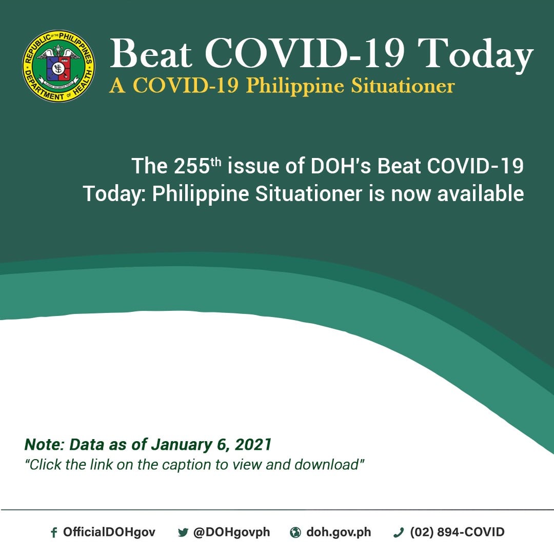 Department - You may now check out the 255th issue of DOH’s Beat COVID ...