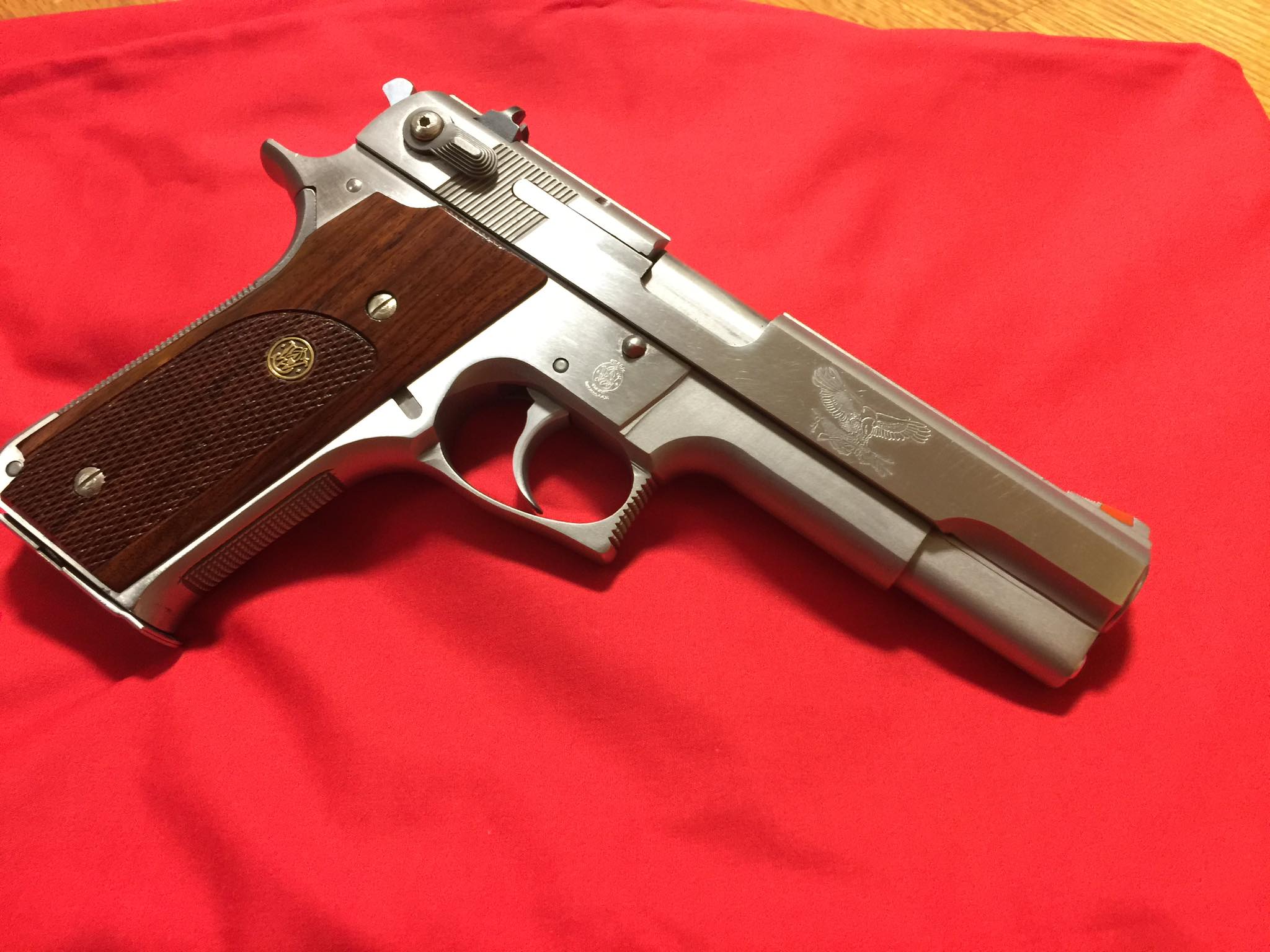 Smith & Wesson Model 645 — Classic Stainless .45 #SmithWesson