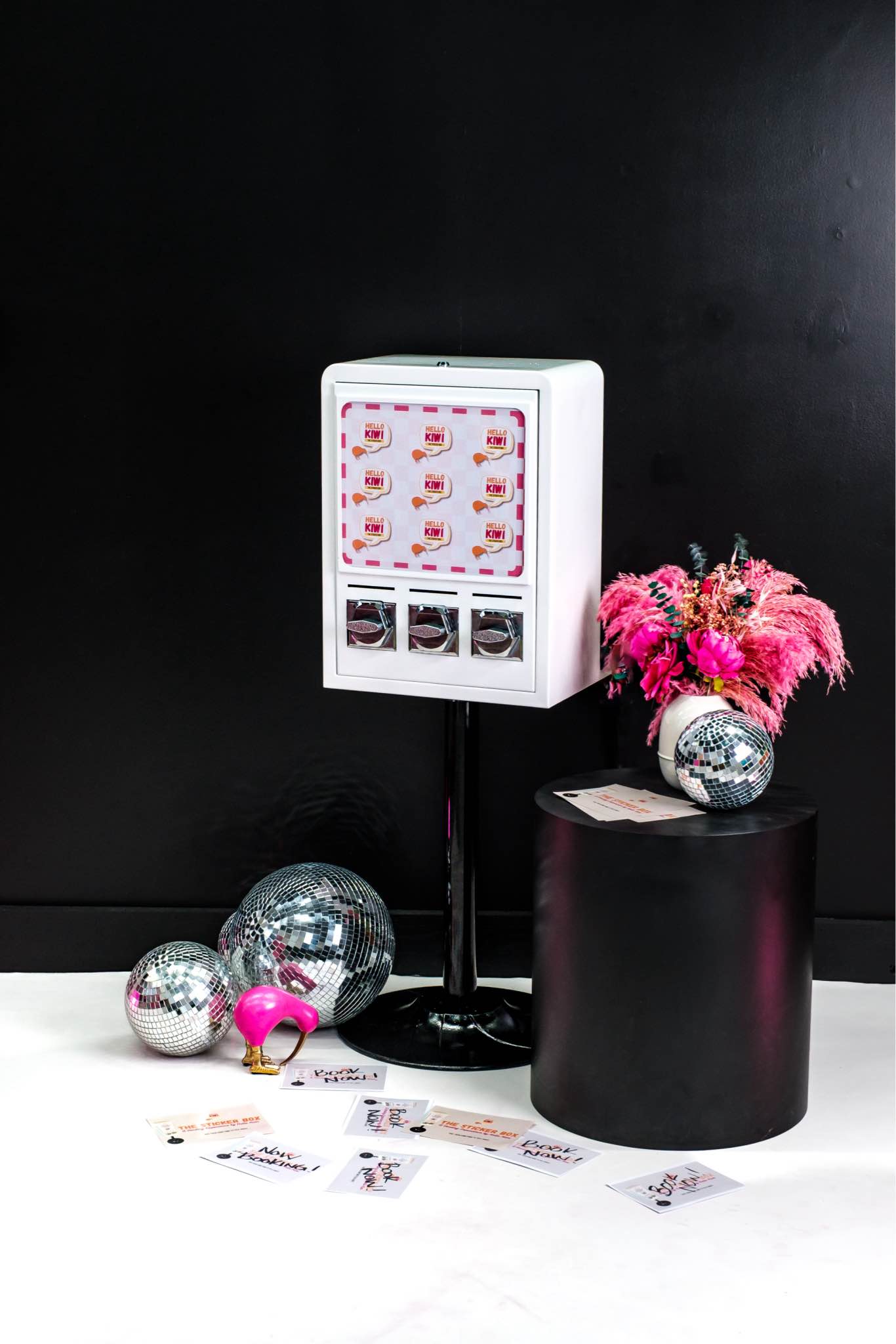 Sticker Vending Machine Event Wedding Rental | Custom Hand Drawn ...
